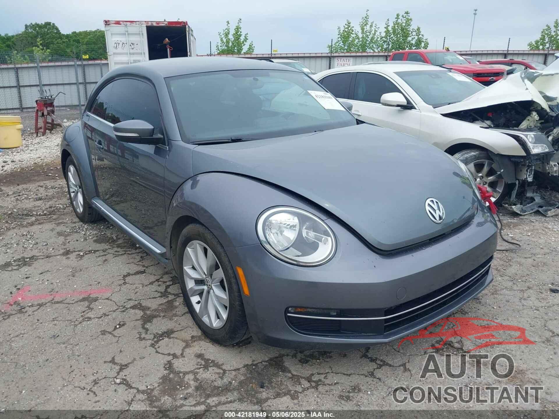 VOLKSWAGEN BEETLE 2013 - 3VWJL7ATXDM632968