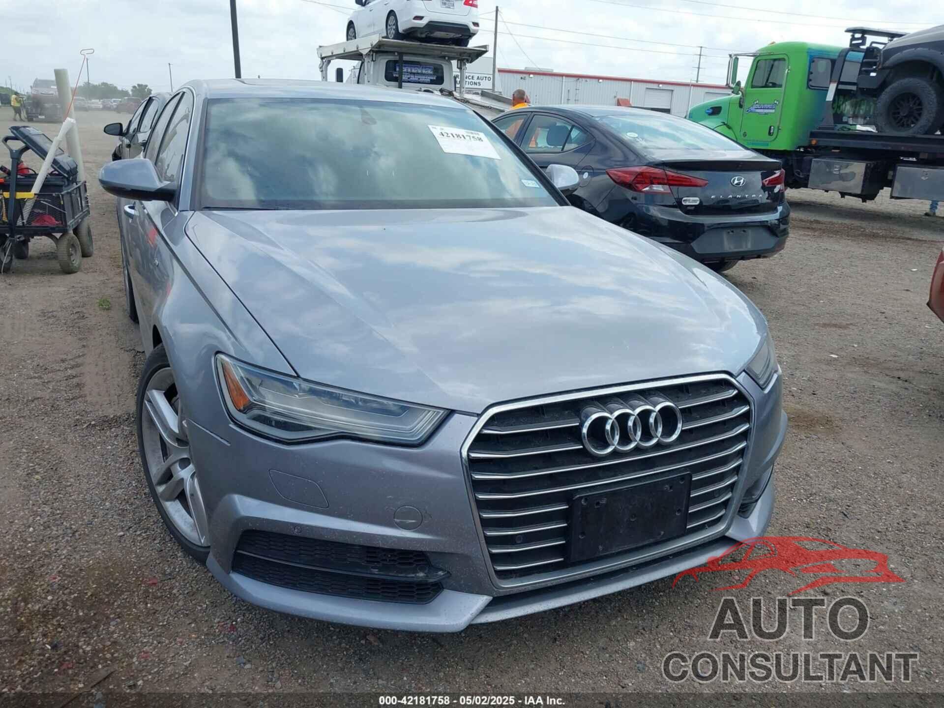 AUDI A6 2017 - WAUF8AFC7HN078183