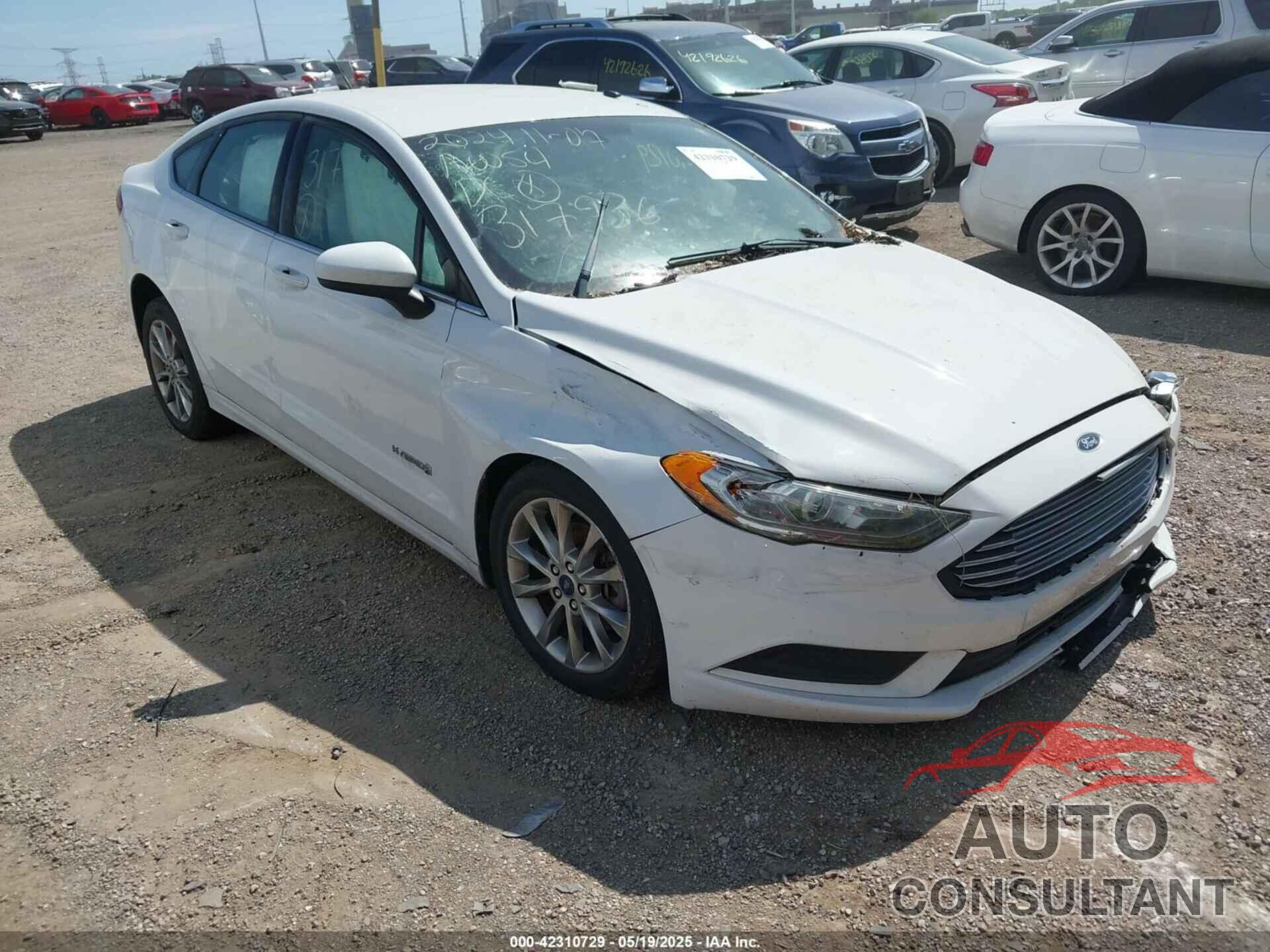 FORD FUSION HYBRID 2017 - 3FA6P0LUXHR317936
