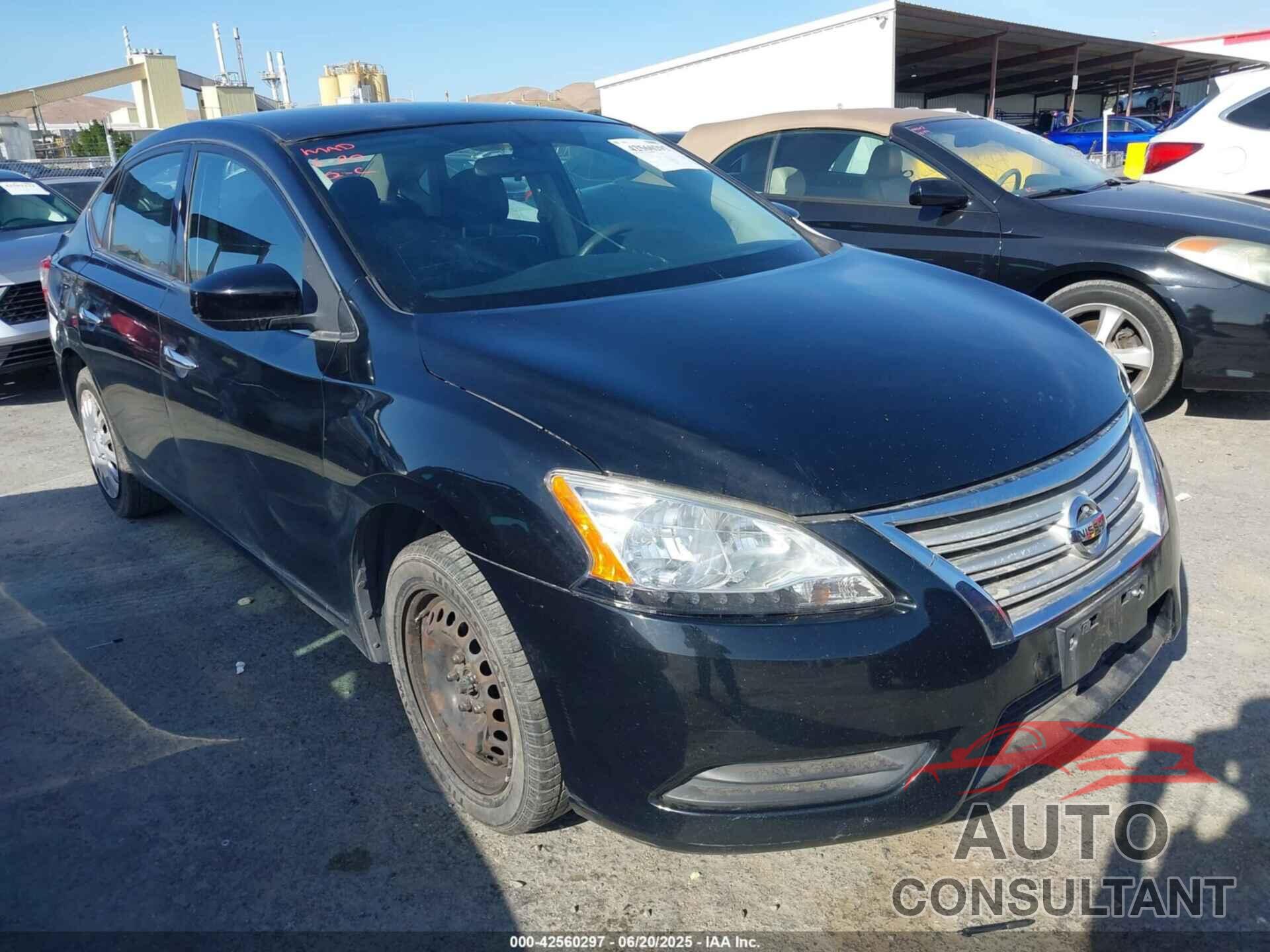 NISSAN SENTRA 2014 - 1N4AB7AP1EN850755