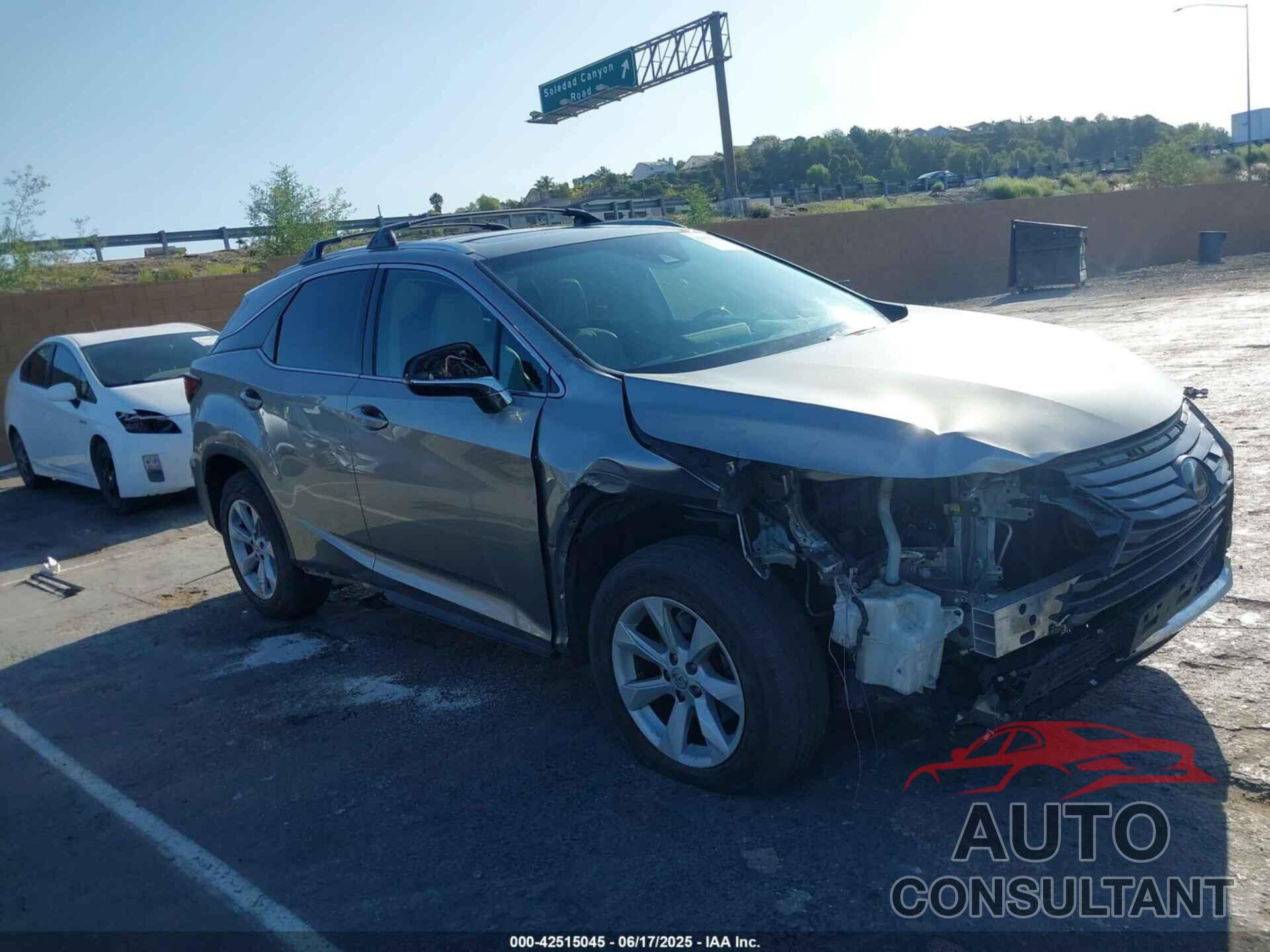 LEXUS RX 350 2017 - 2T2ZZMCAXHC038101