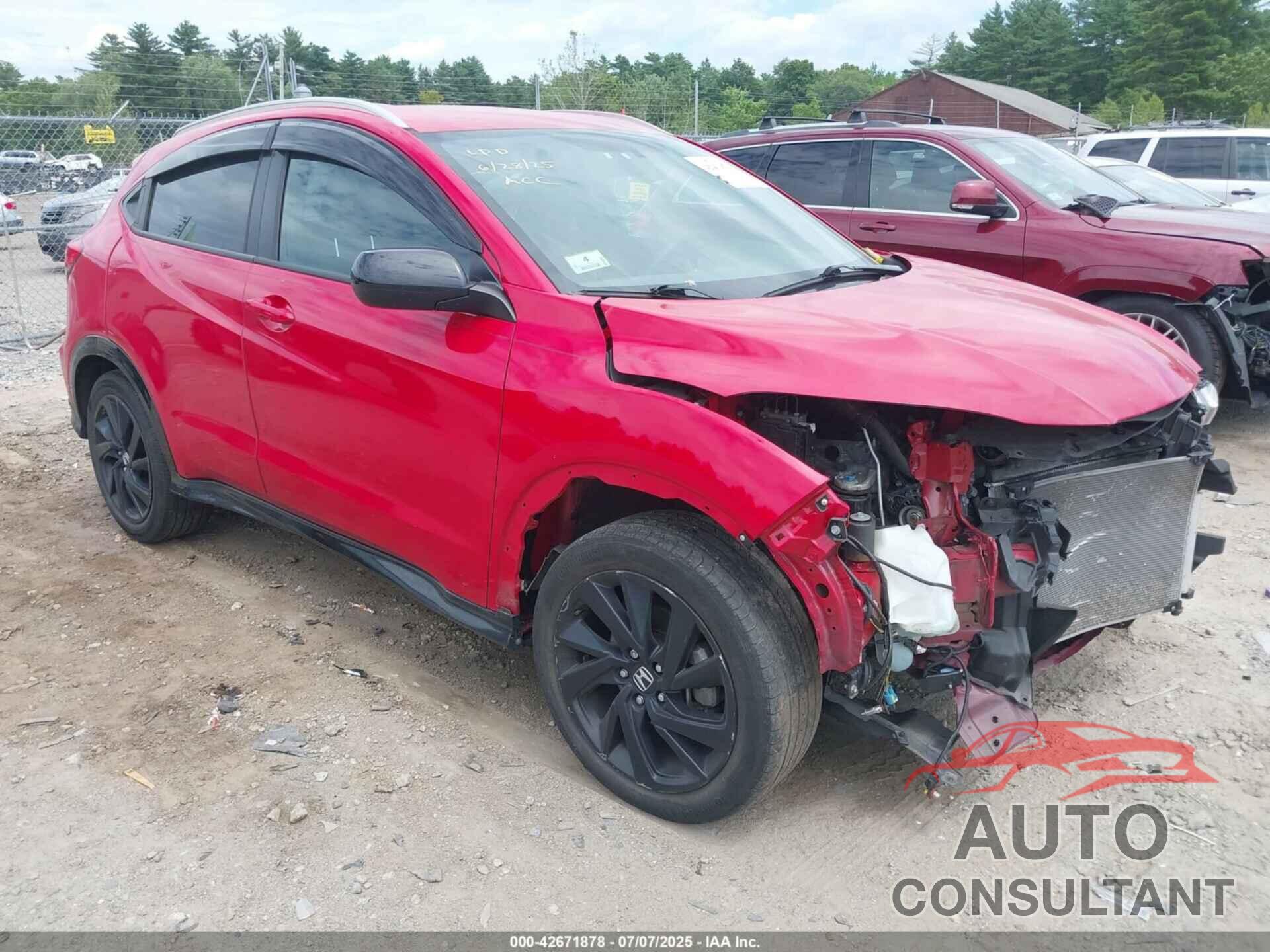 HONDA HR-V 2022 - 3CZRU6H19NM756601