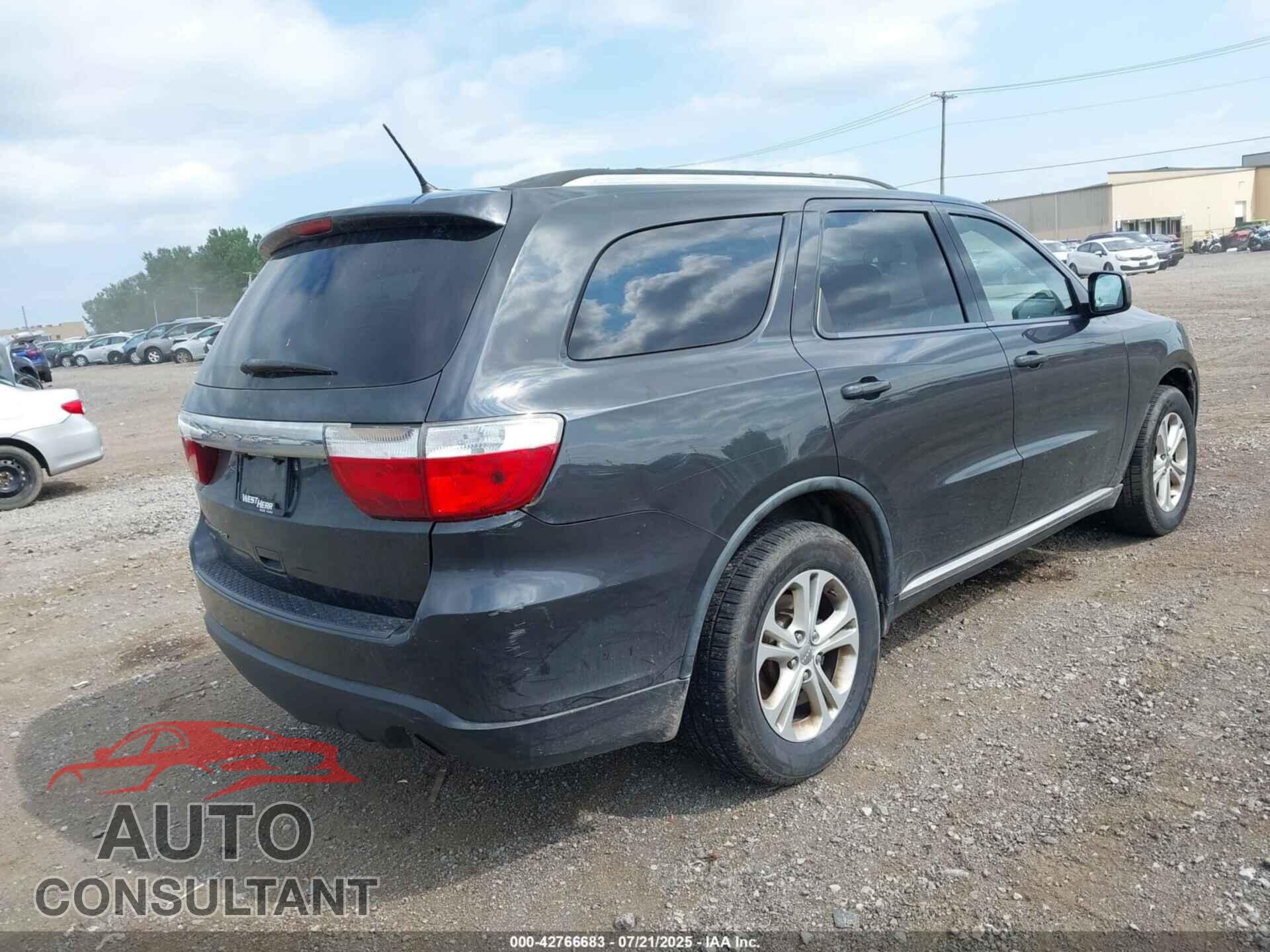 DODGE DURANGO 2011 - 1D4RE2GG0BC624263