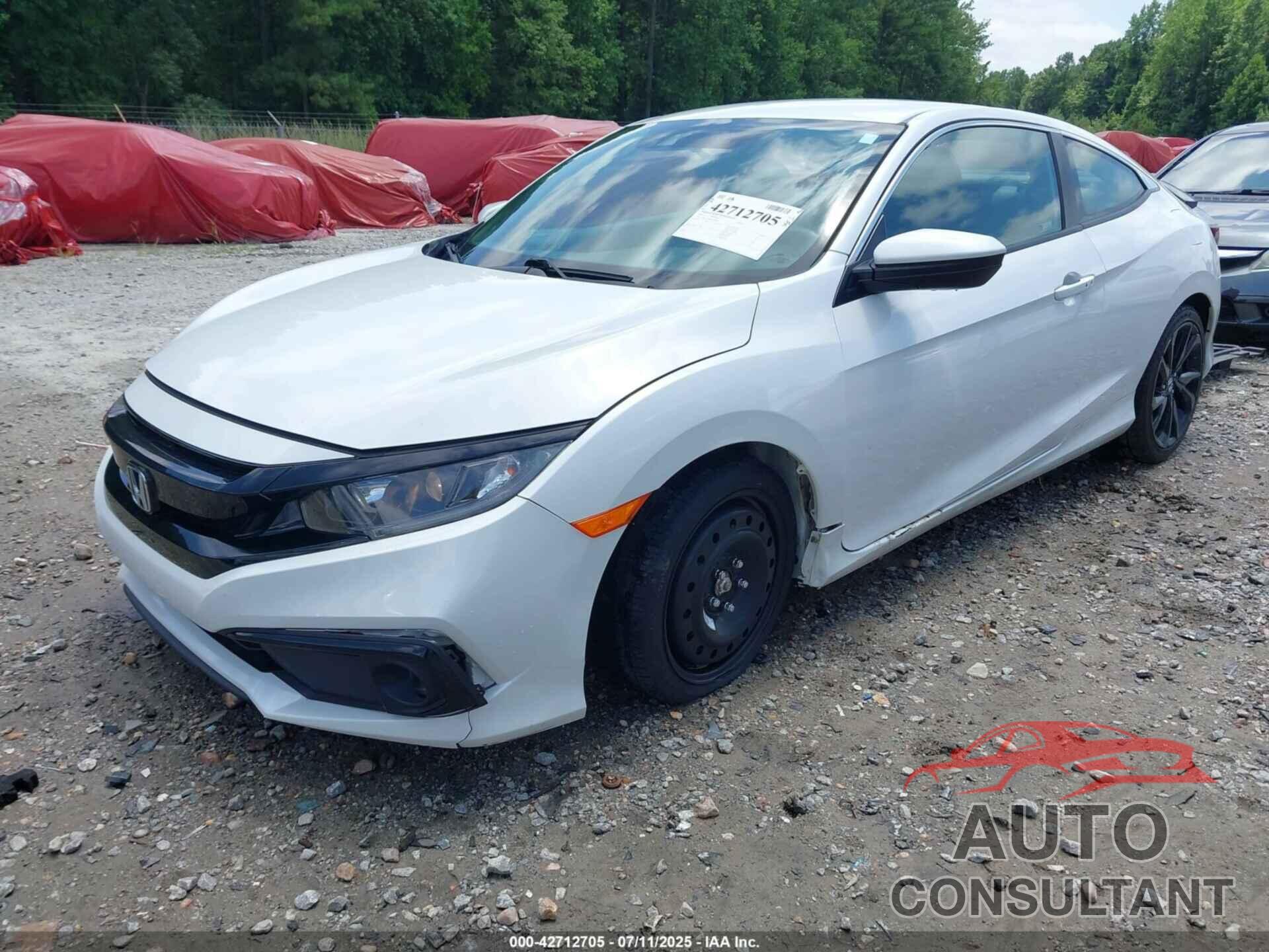 HONDA CIVIC 2019 - 2HGFC4B88KH300607