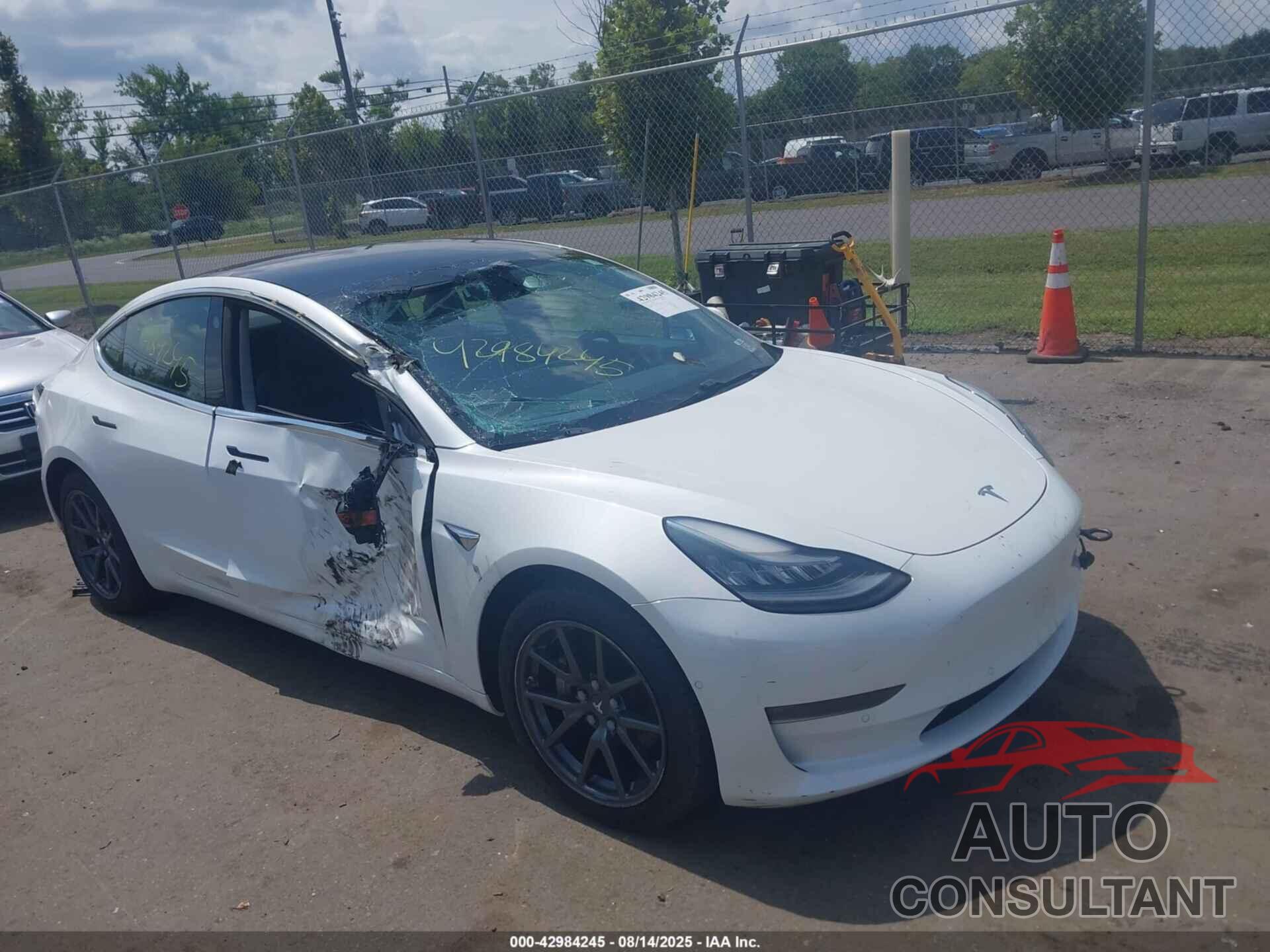 TESLA MODEL 3 2019 - 5YJ3E1EB9KF493390