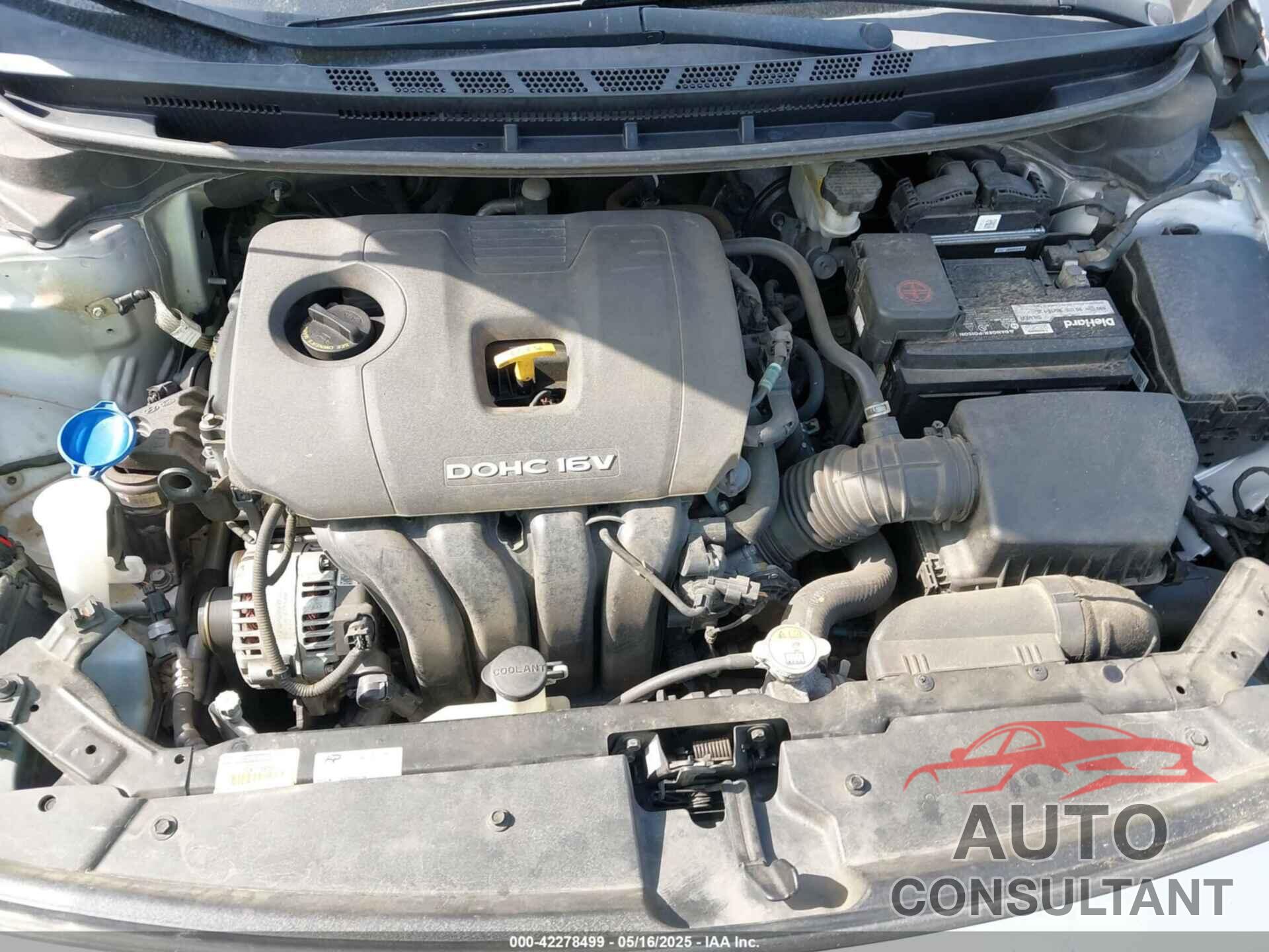 KIA FORTE 2017 - 3KPFK4A72HE097728