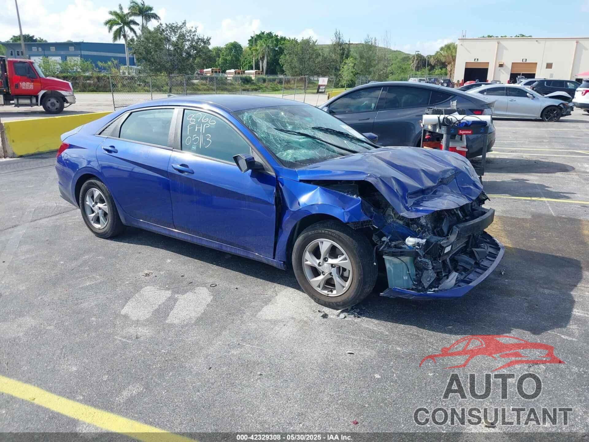 HYUNDAI ELANTRA 2021 - 5NPLL4AG9MH028766