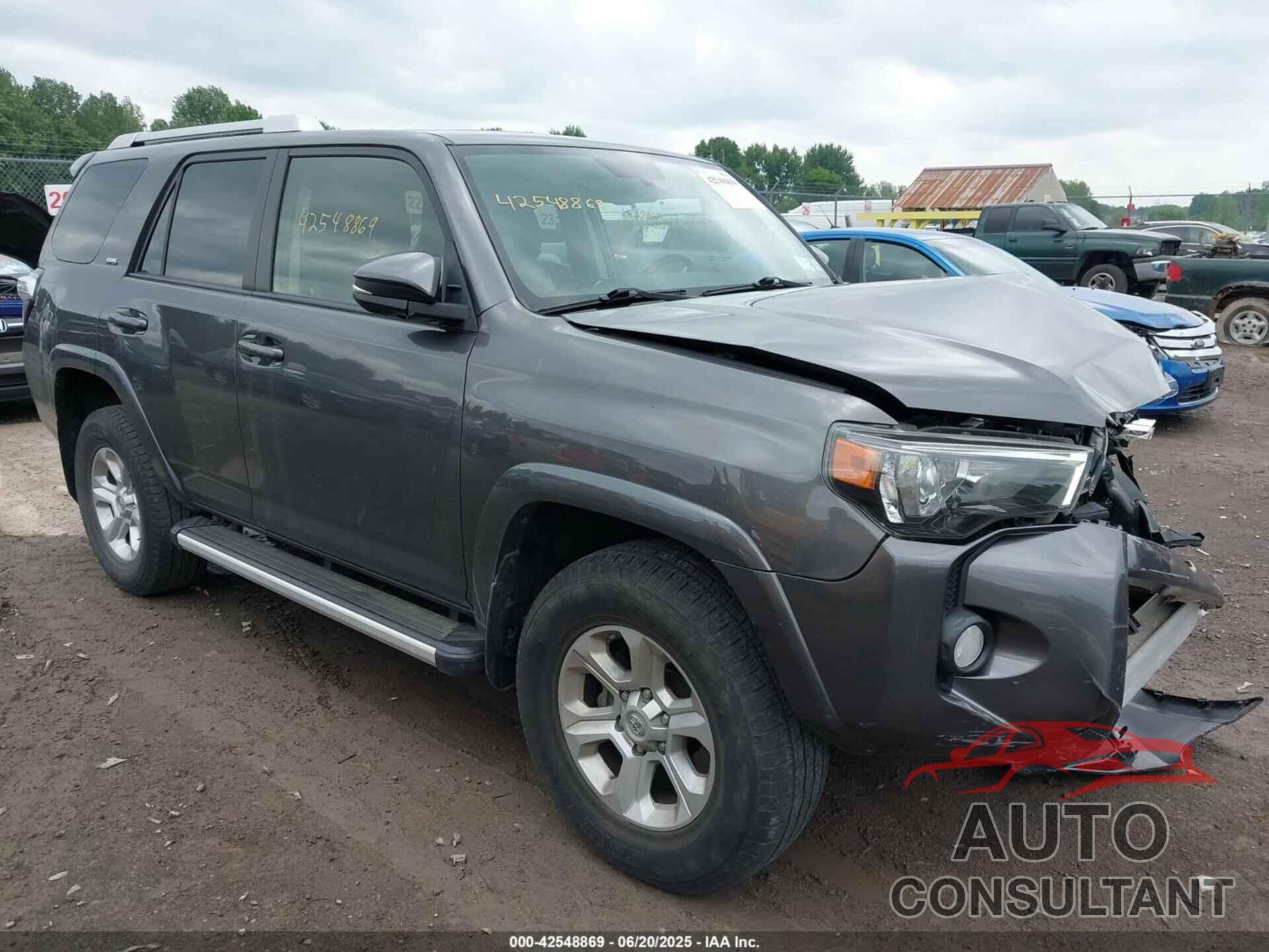 TOYOTA 4RUNNER 2017 - JTEBU5JR7H5430674