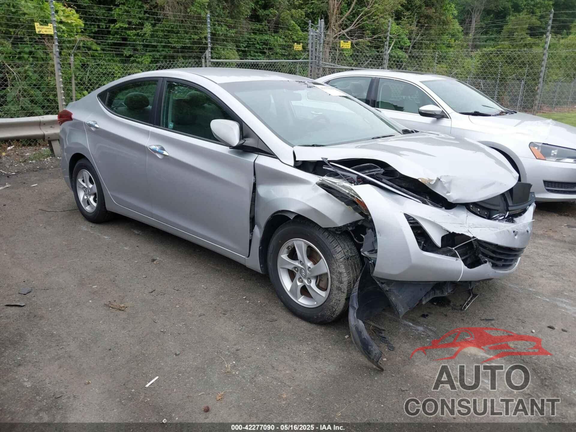 HYUNDAI ELANTRA 2014 - 5NPDH4AE7EH462402
