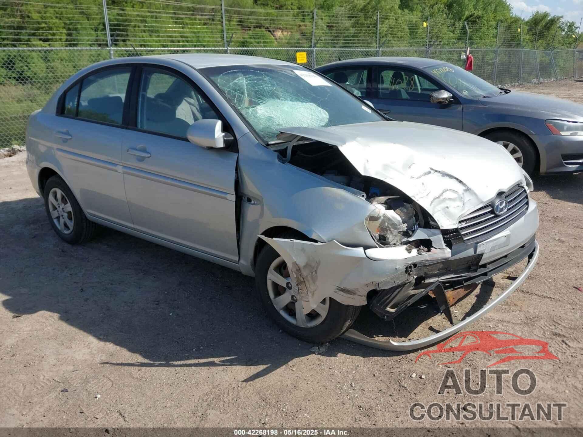 HYUNDAI ACCENT 2009 - KMHCN46C69U326197