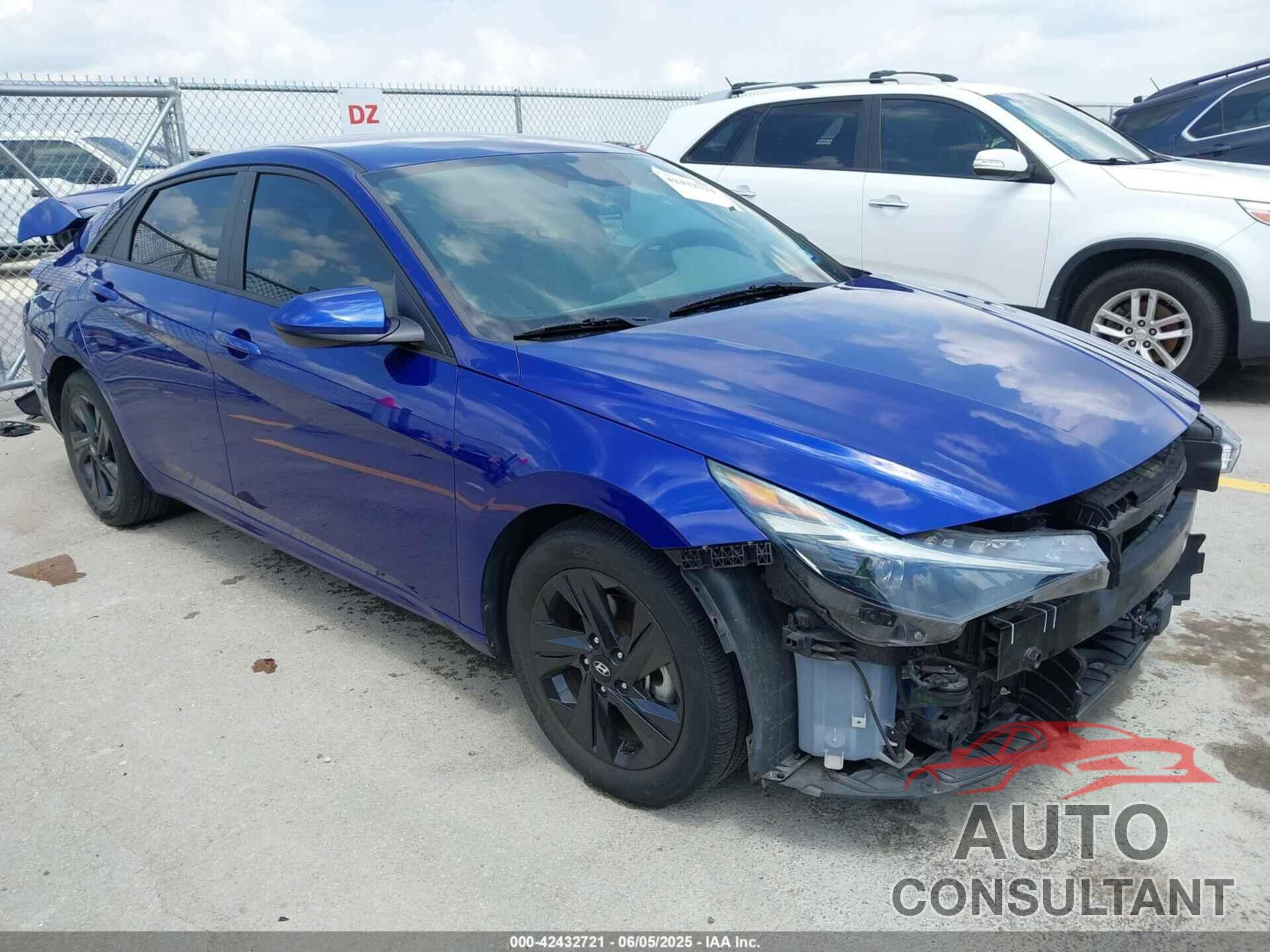 HYUNDAI ELANTRA 2021 - KMHLS4AG6MU064435