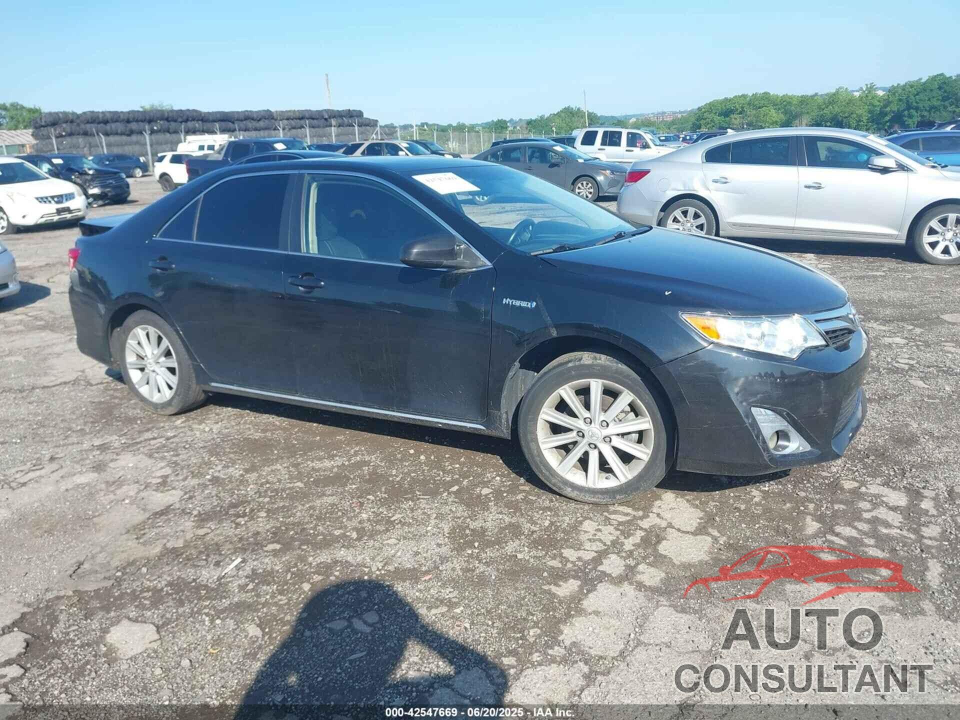 TOYOTA CAMRY HYBRID 2012 - 4T1BD1FKXCU005100