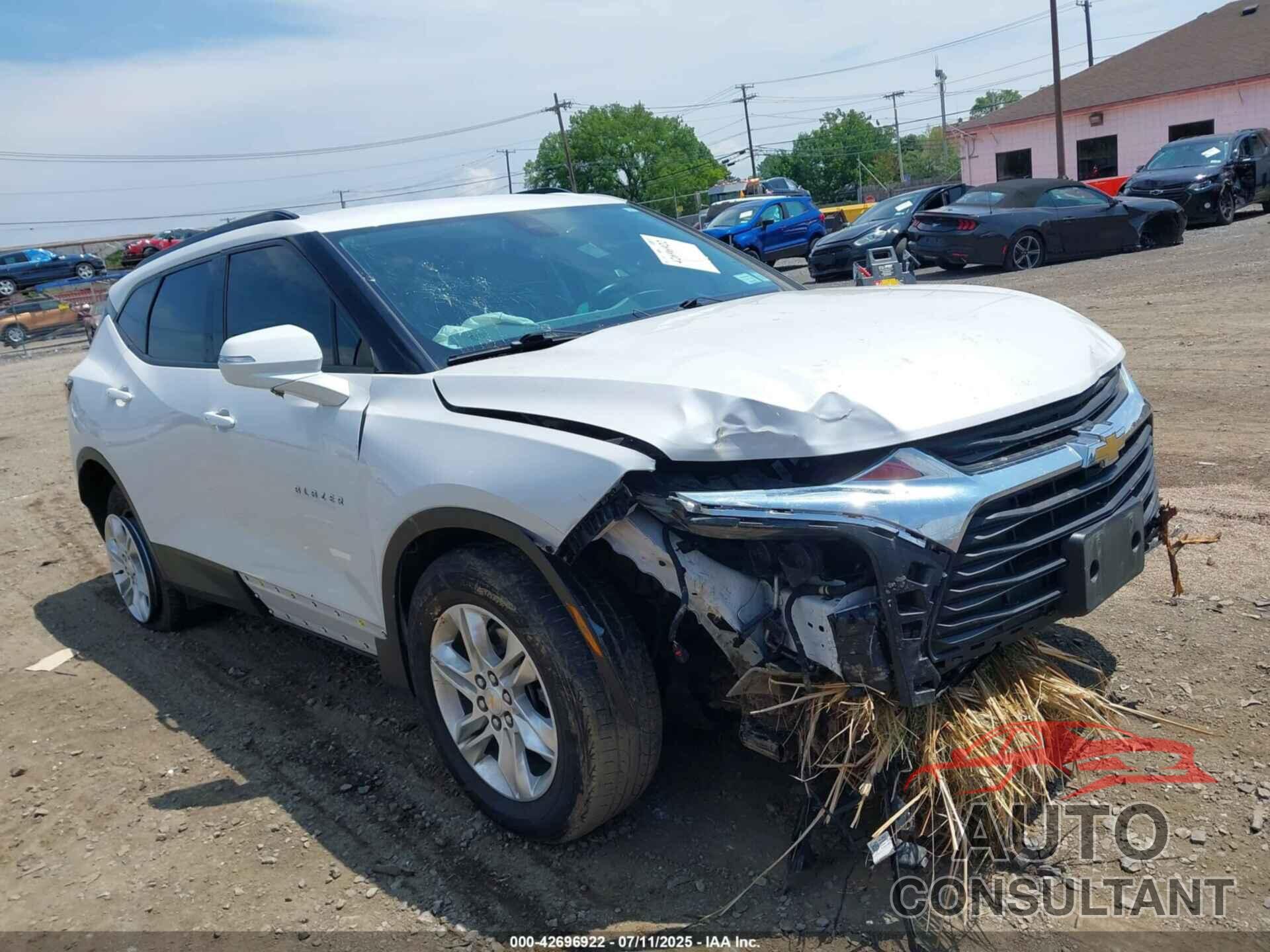 CHEVROLET BLAZER 2022 - 3GNKBJRS1NS133368