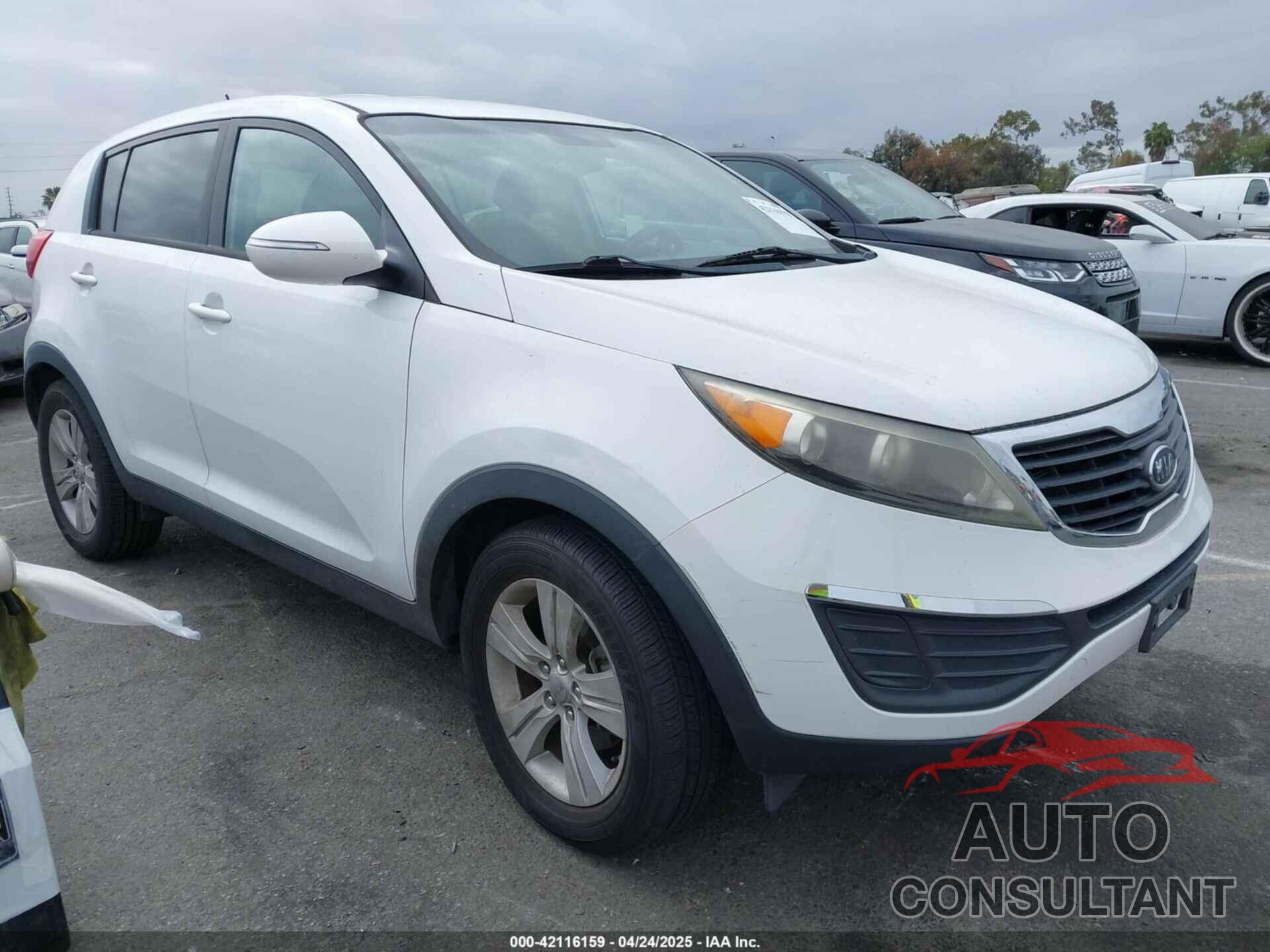 KIA SPORTAGE 2012 - KNDPB3A27C7252091