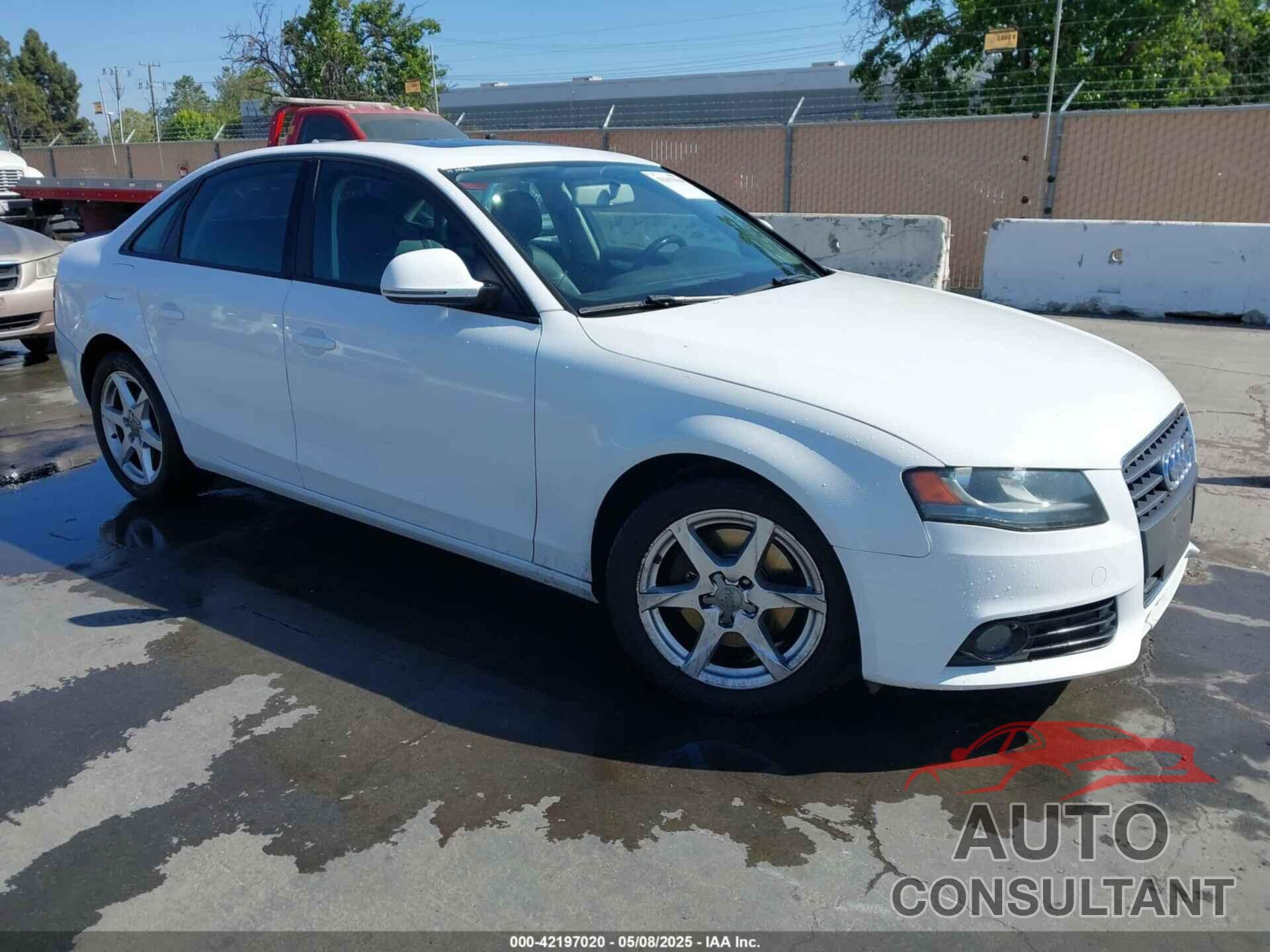AUDI A4 2009 - WAUJF78K49N046297