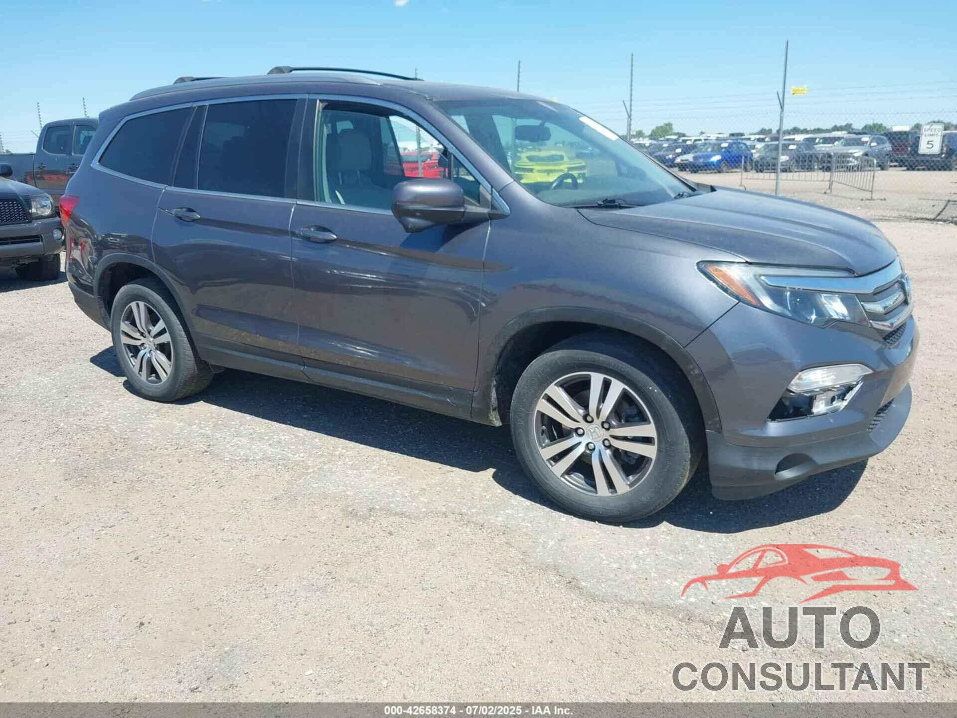 HONDA PILOT 2016 - 5FNYF6H73GB056810