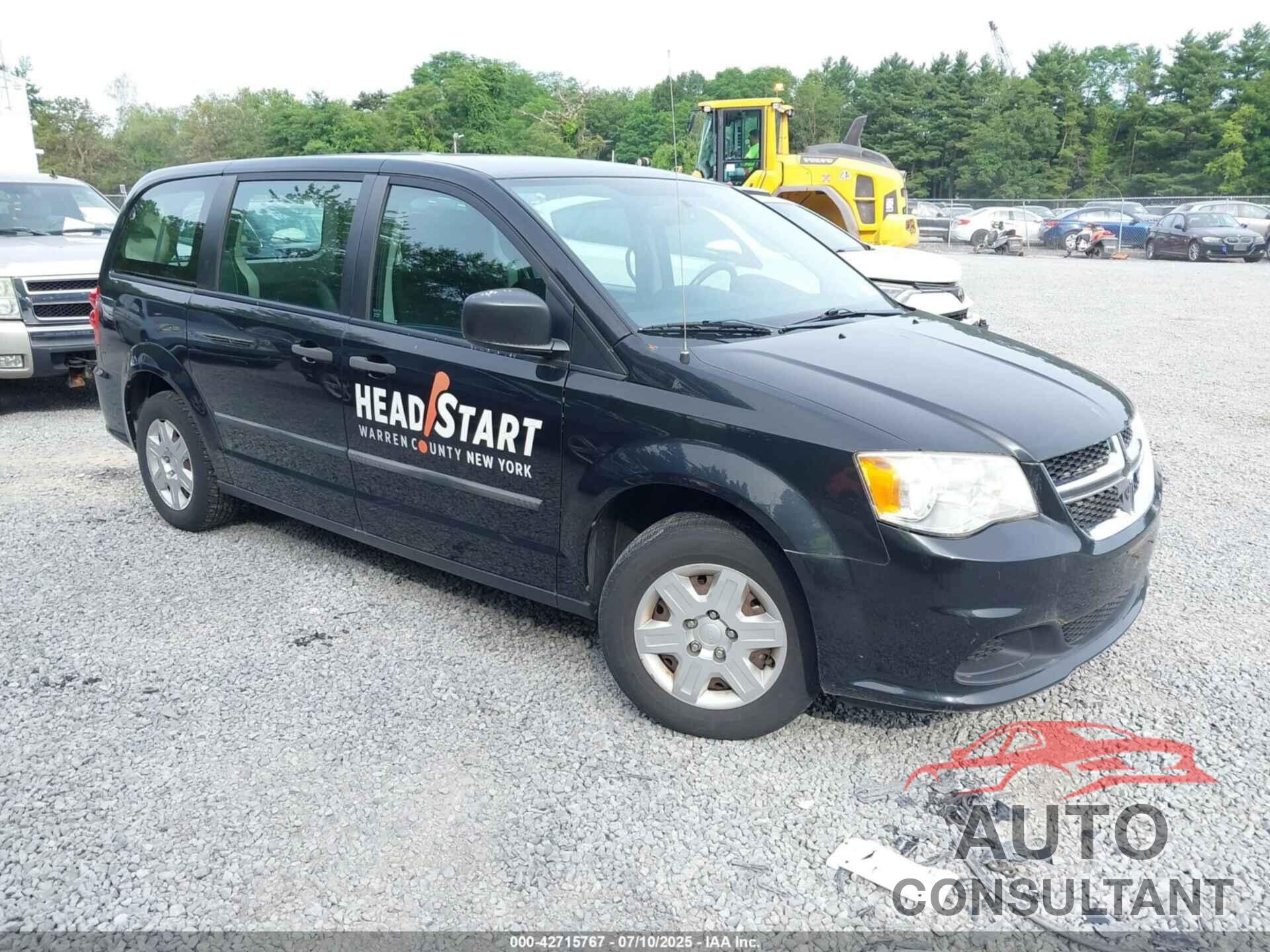 DODGE GRAND CARAVAN 2013 - 2C4RDGBG5DR542818