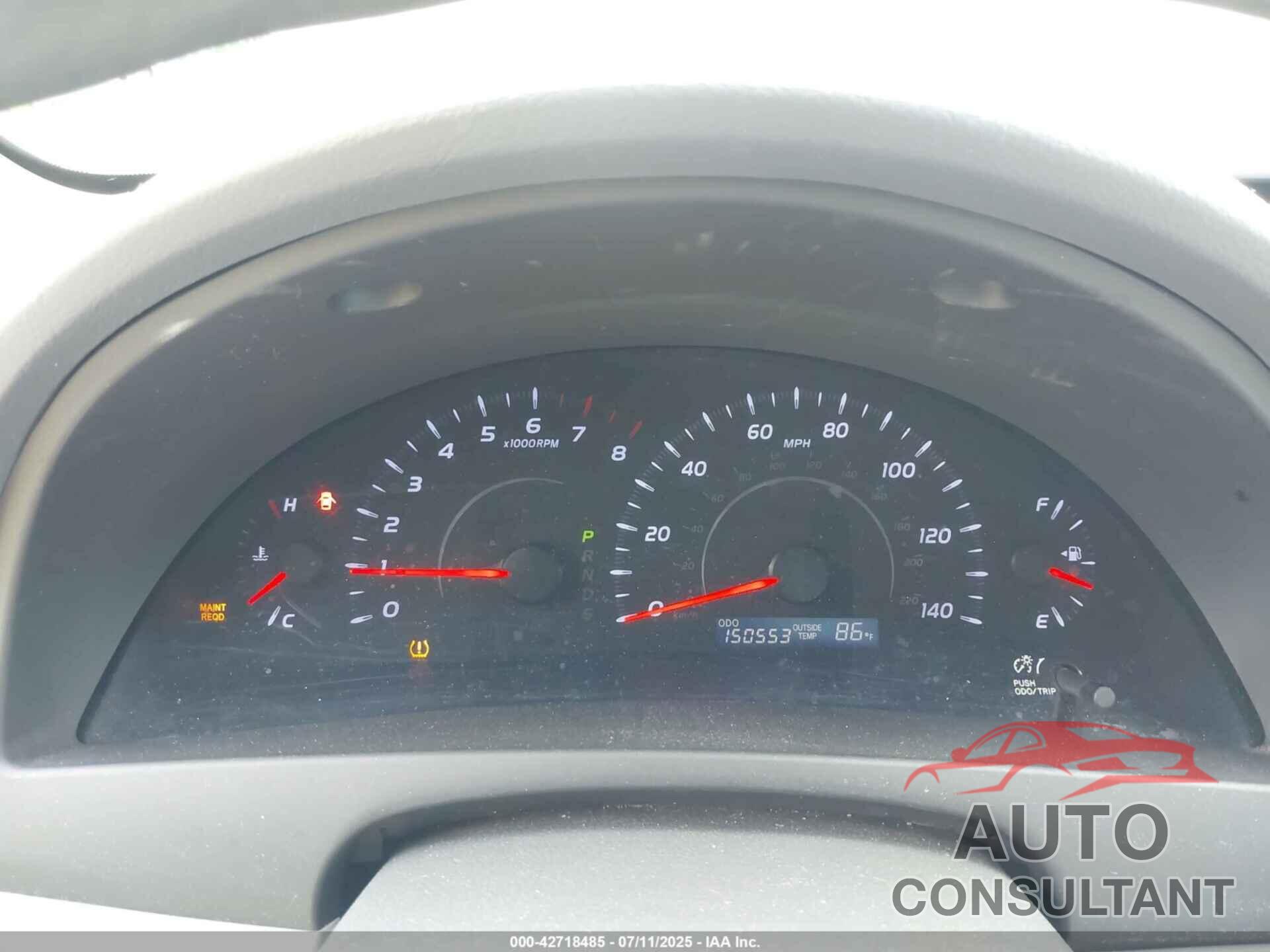 TOYOTA CAMRY 2010 - 4T1BF3EK4AU580460
