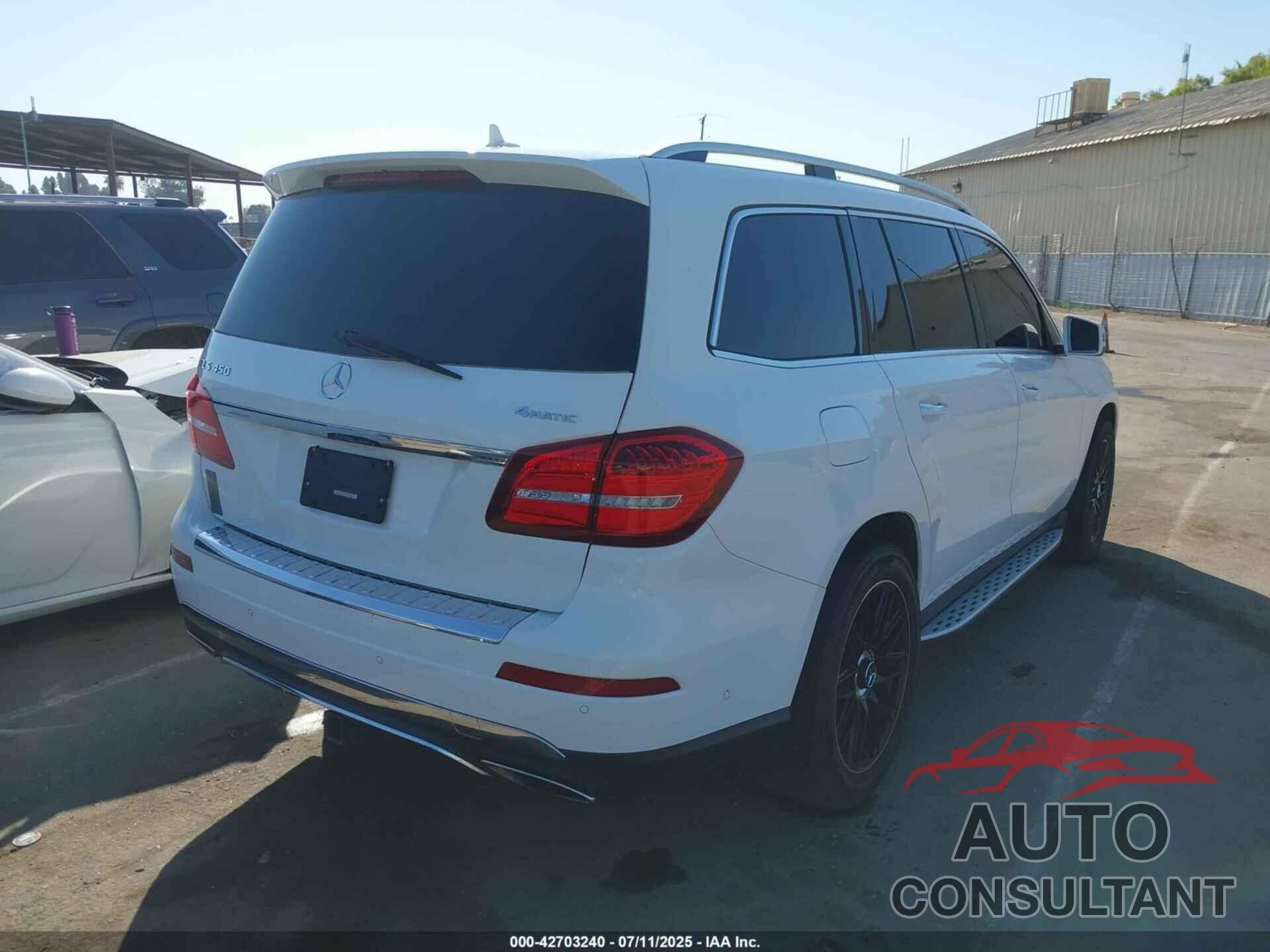 MERCEDES-BENZ GLS 450 2018 - 4JGDF6EE0JB065164