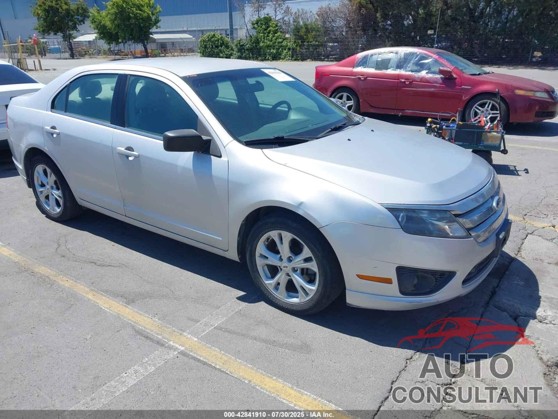 FORD FUSION 2012 - 3FAHP0HA9CR138500