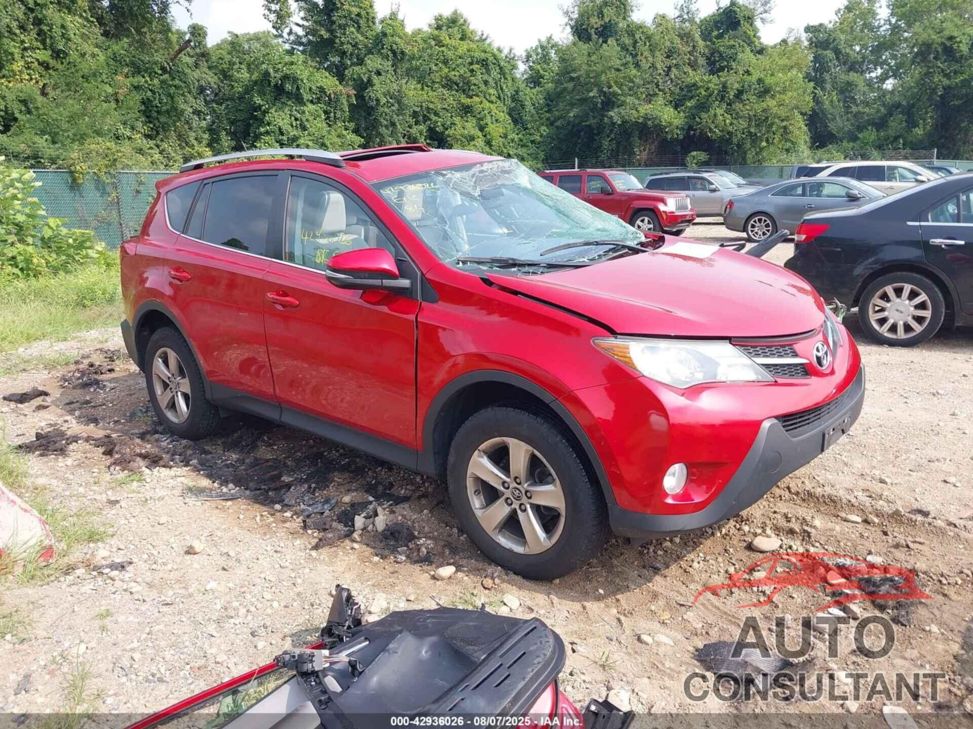 TOYOTA RAV4 2015 - 2T3WFREV4FW217721