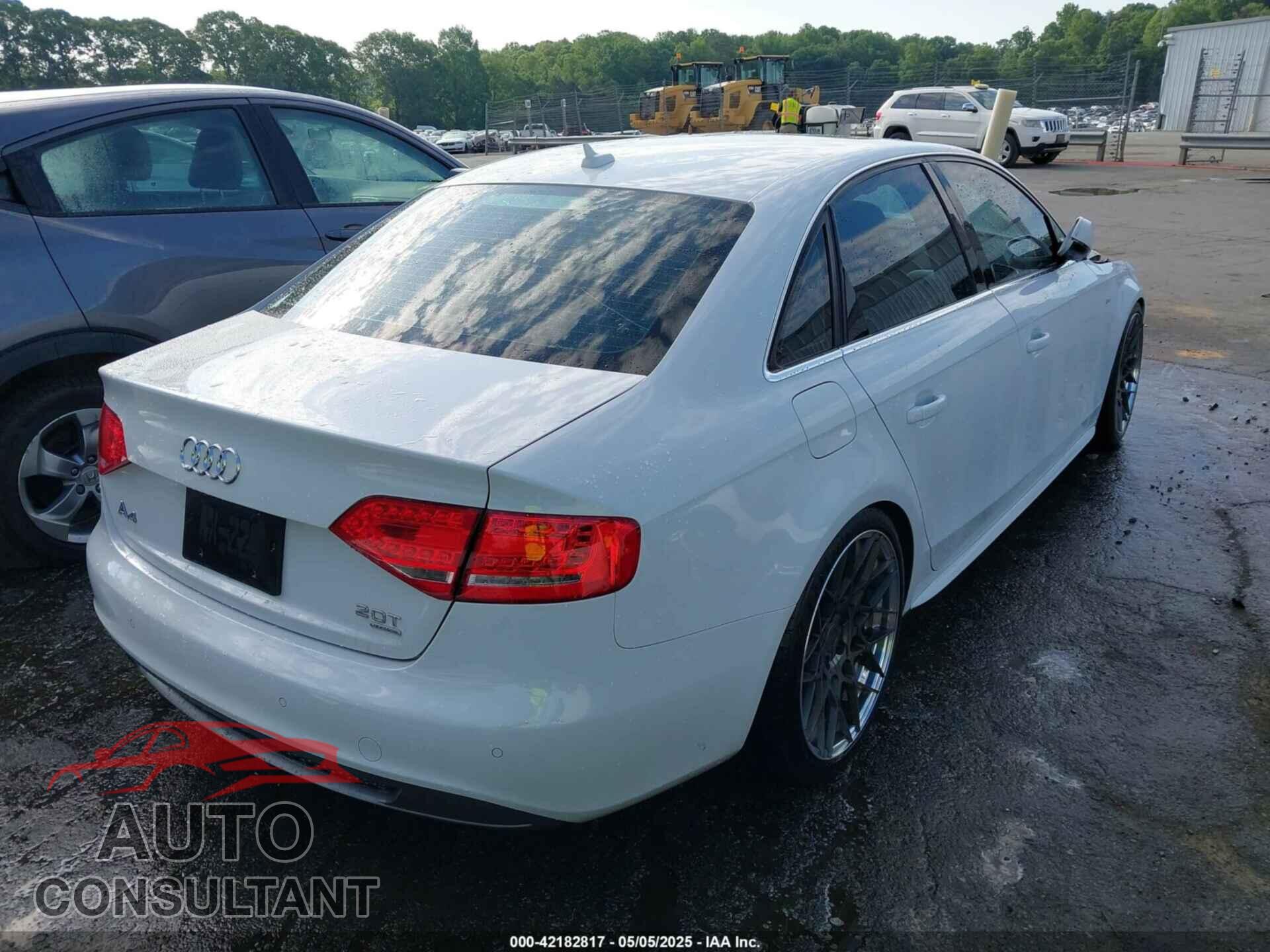 AUDI A4 2012 - WAUKFAFL3CA082929