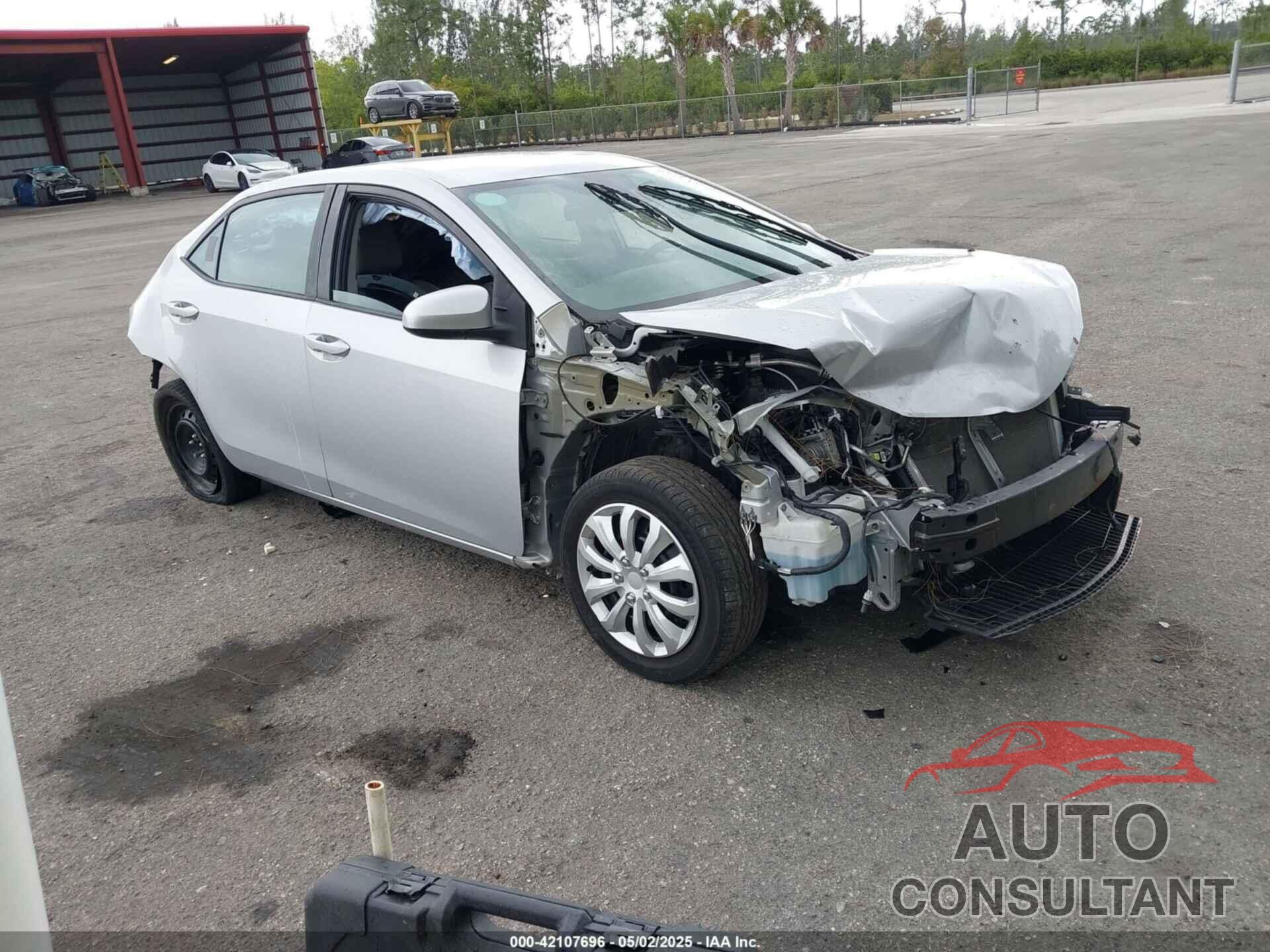 TOYOTA COROLLA 2019 - 2T1BURHE8KC170584