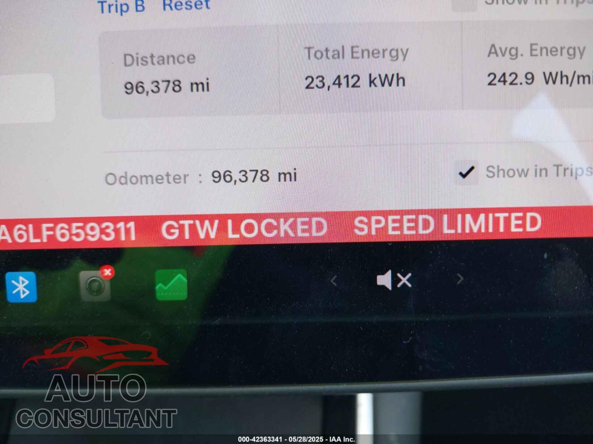 TESLA MODEL 3 2020 - 5YJ3E1EA6LF659311