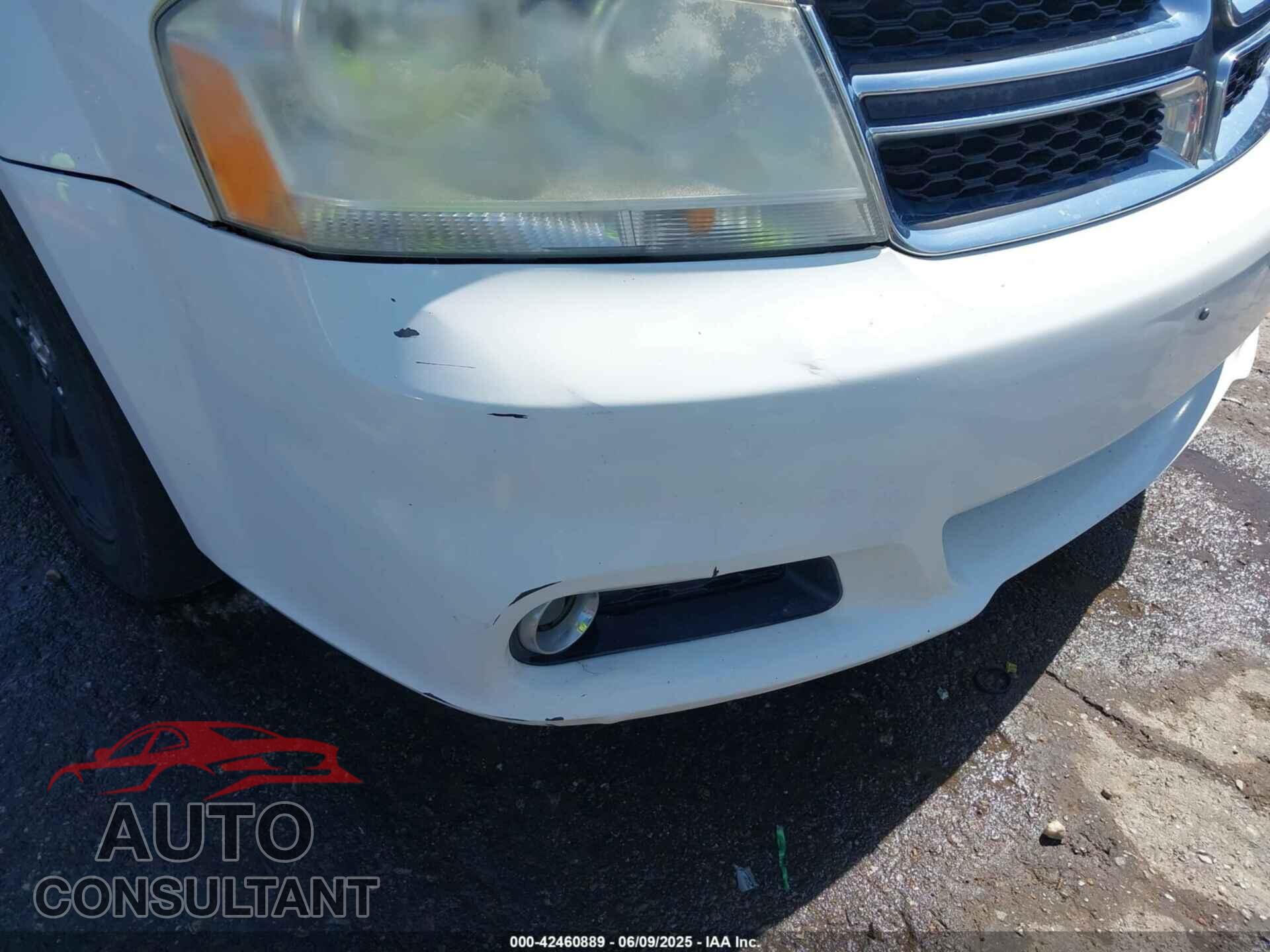 DODGE AVENGER 2013 - 1C3CDZCB2DN679964
