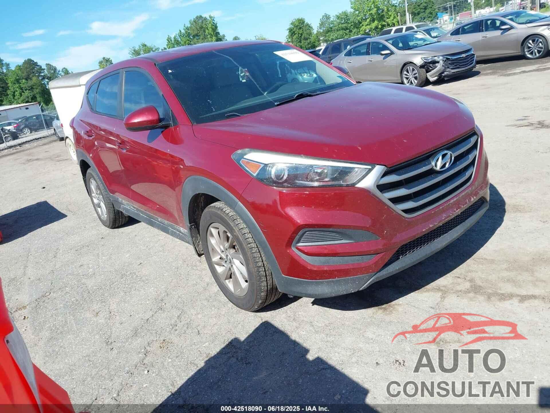 HYUNDAI TUCSON 2018 - KM8J23A4XJU809111