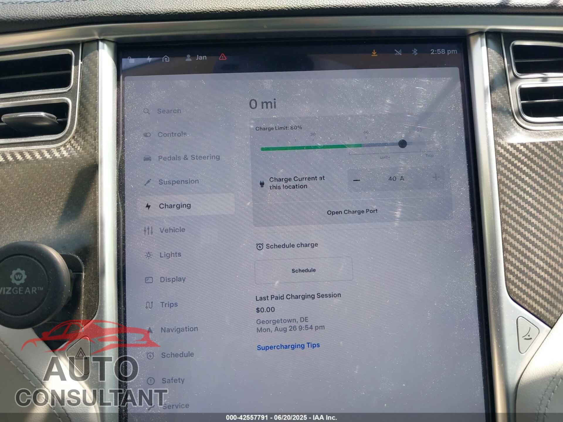 TESLA MODEL S 2013 - 5YJSA1CN0DFP21851
