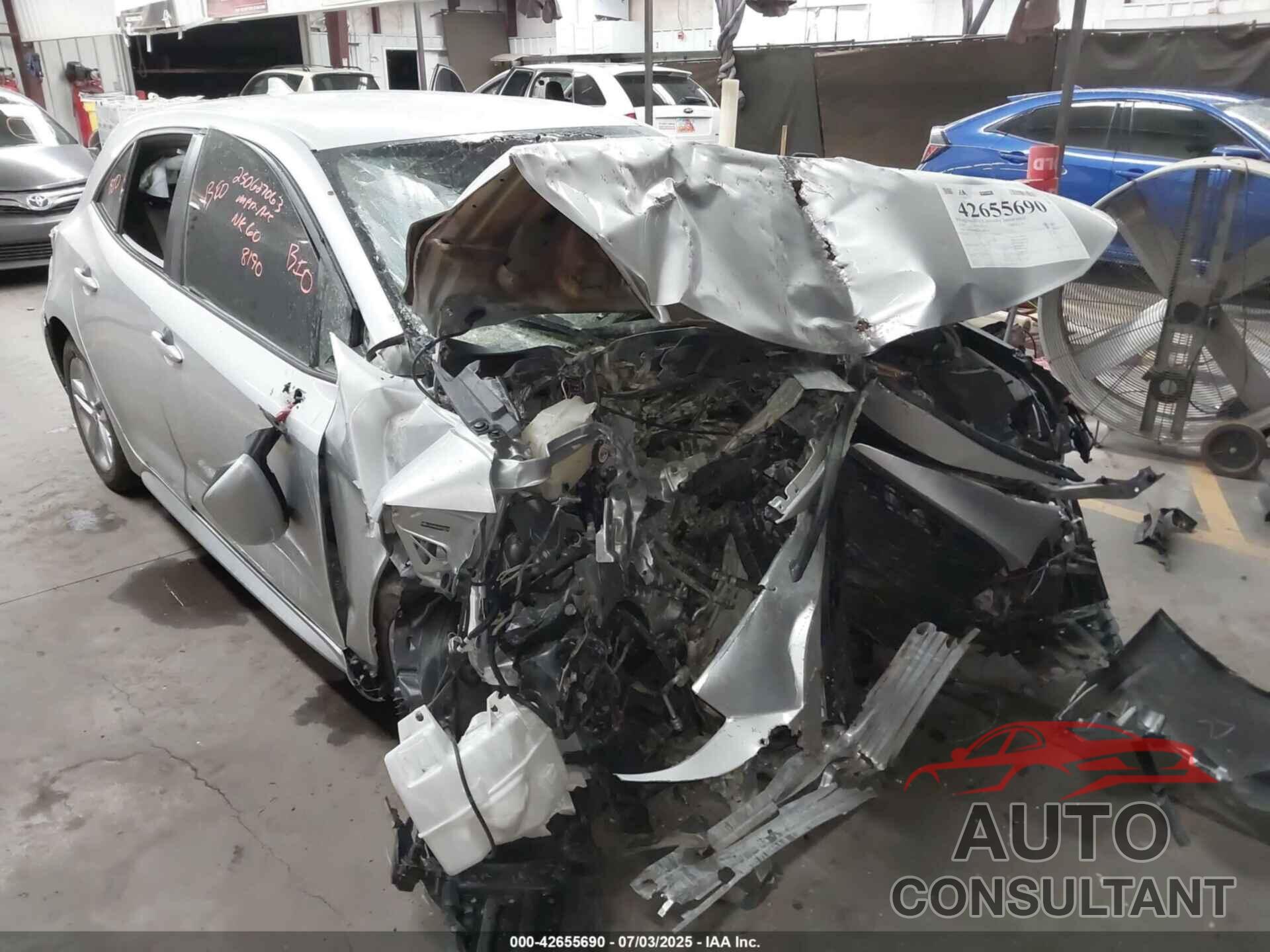 TOYOTA COROLLA 2019 - JTNK4RBE4K3008190