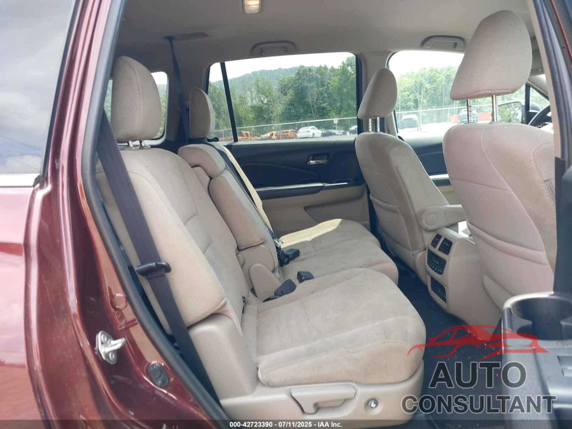HONDA PILOT 2019 - 5FNYF6H36KB079911