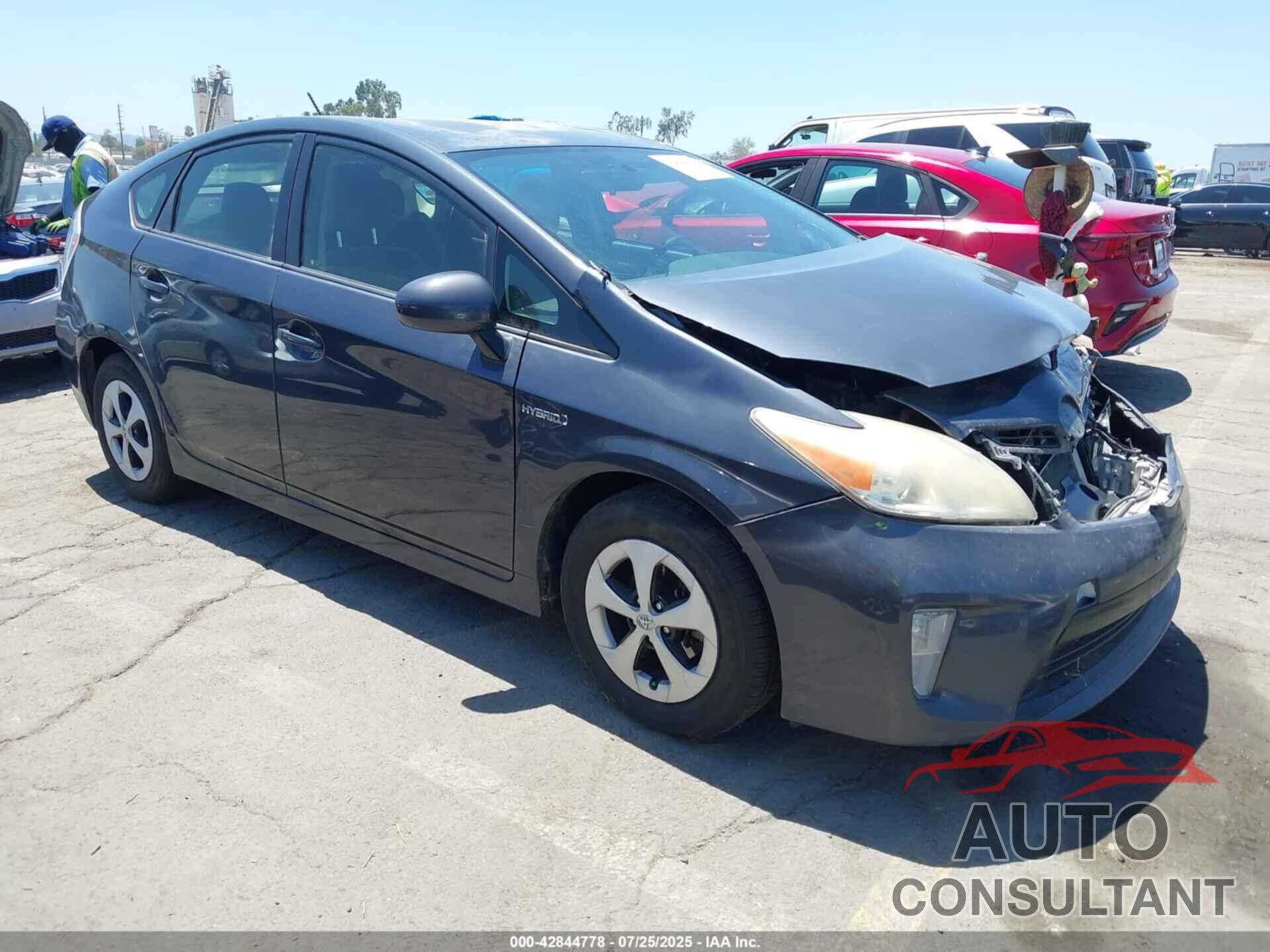 TOYOTA PRIUS 2013 - JTDKN3DU7D1731274