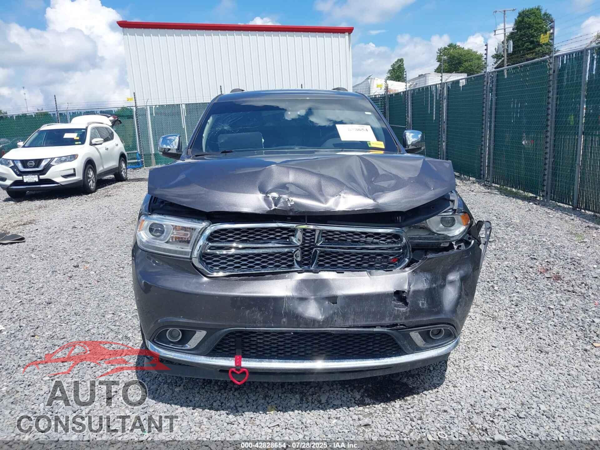 DODGE DURANGO 2017 - 1C4SDJET3HC907826