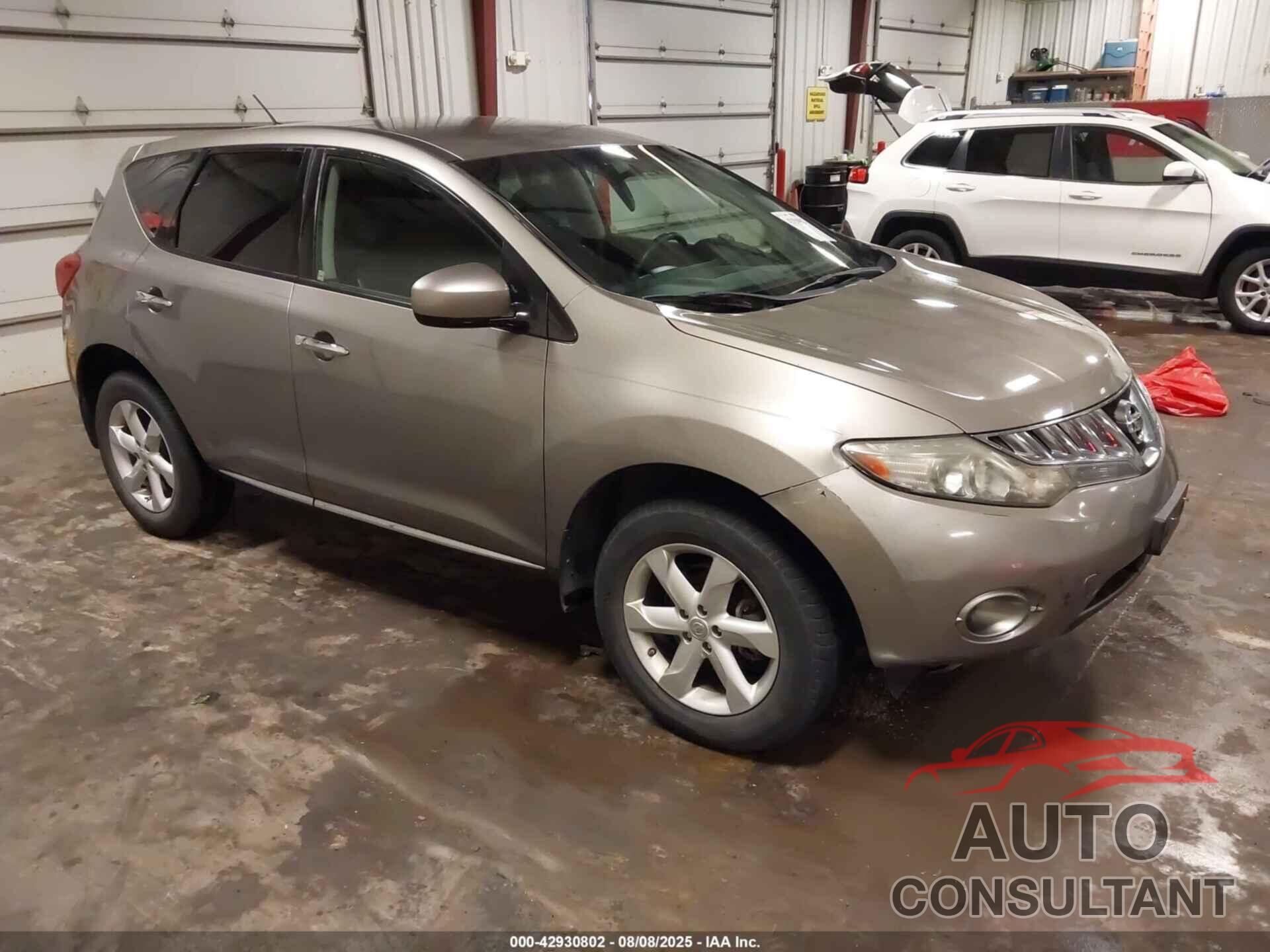 NISSAN MURANO 2010 - JN8AZ1MW6AW126980