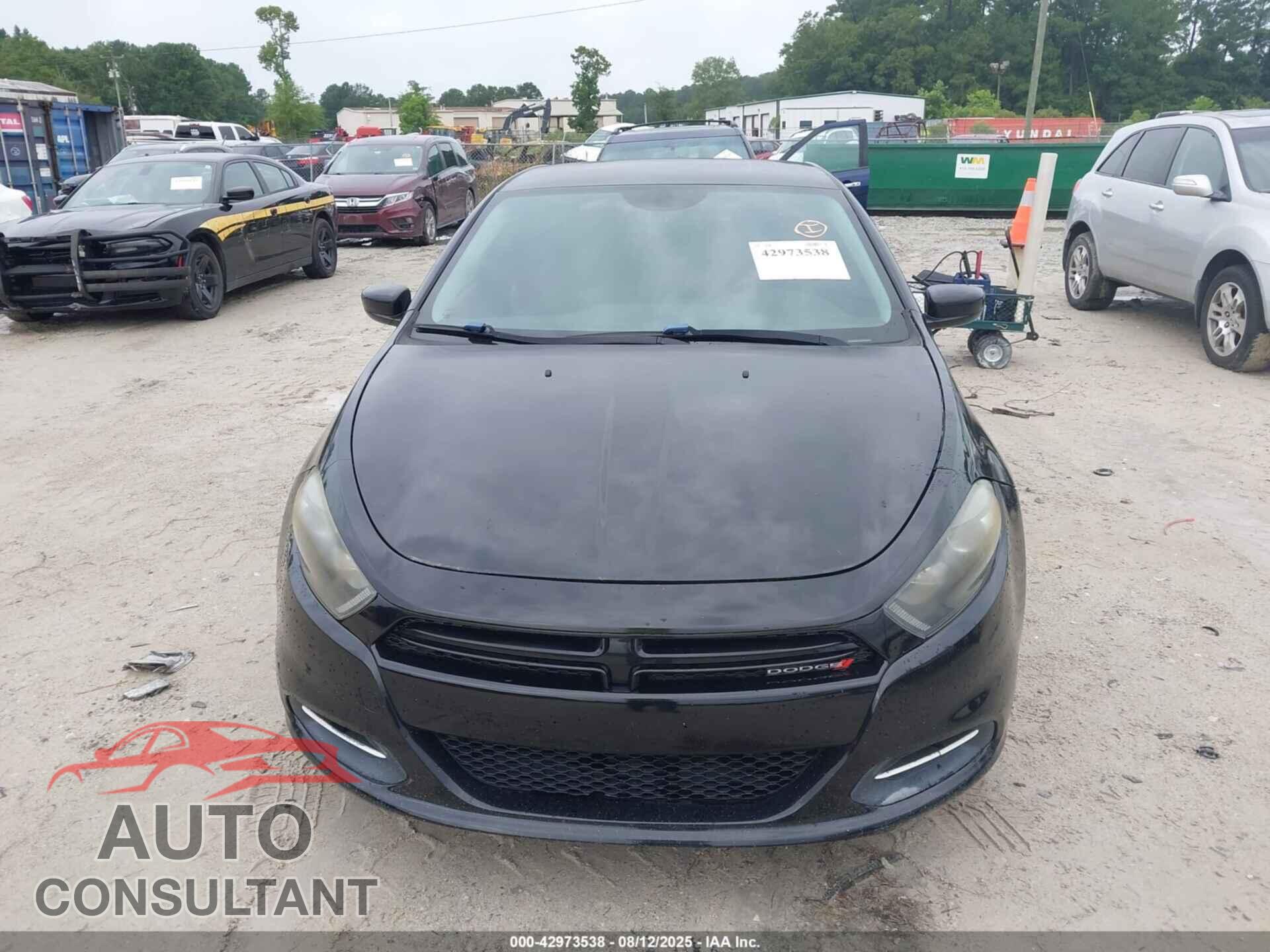 DODGE DART 2016 - 1C3CDFAA9GD539977