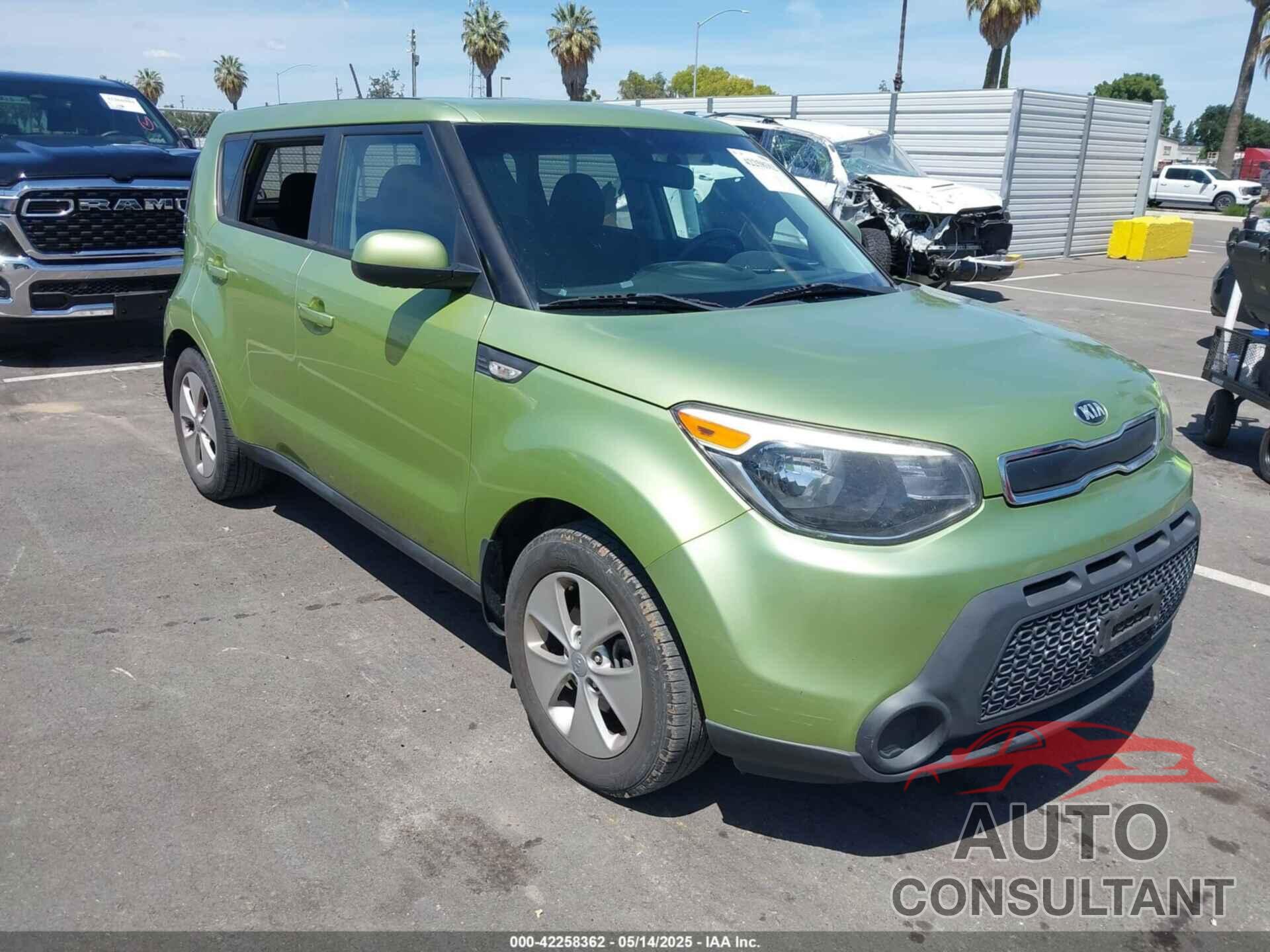 KIA SOUL 2014 - KNDJN2A21E7724036
