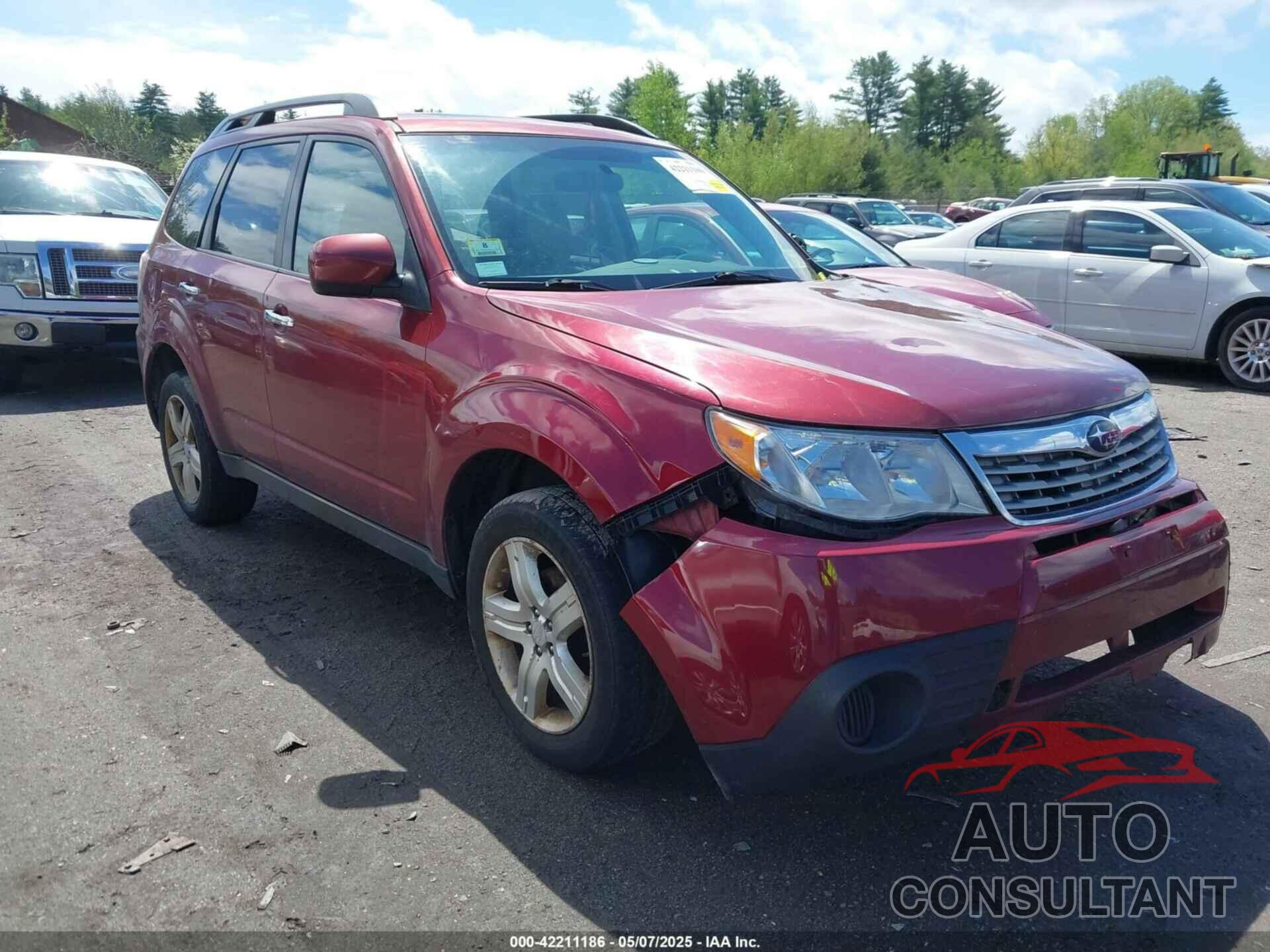 SUBARU FORESTER 2010 - JF2SH6CC1AH780332