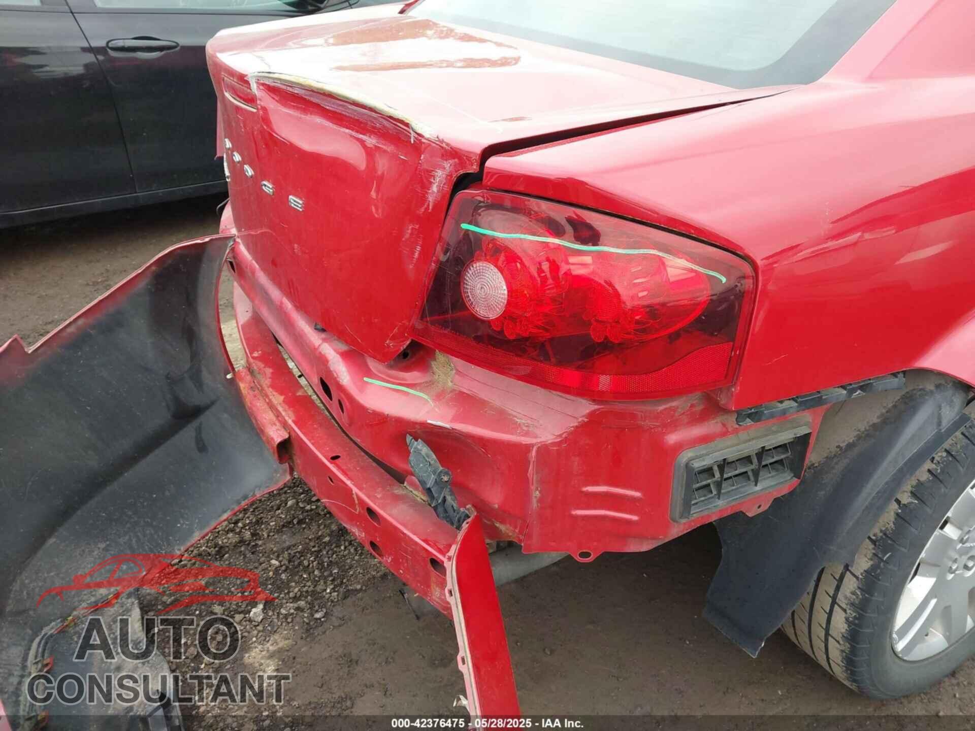 DODGE AVENGER 2013 - 1C3CDZAB5DN618014