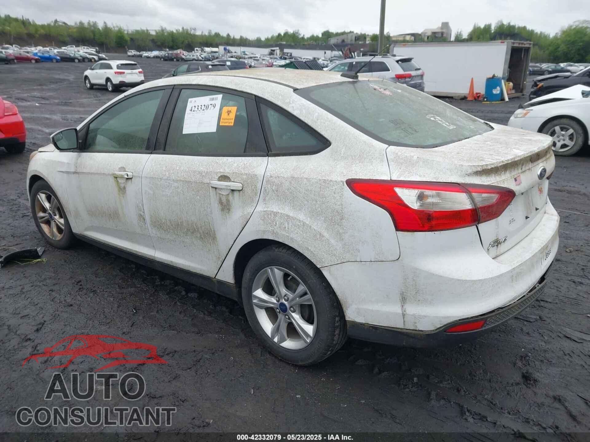 FORD FOCUS 2013 - 1FADP3F20DL302583