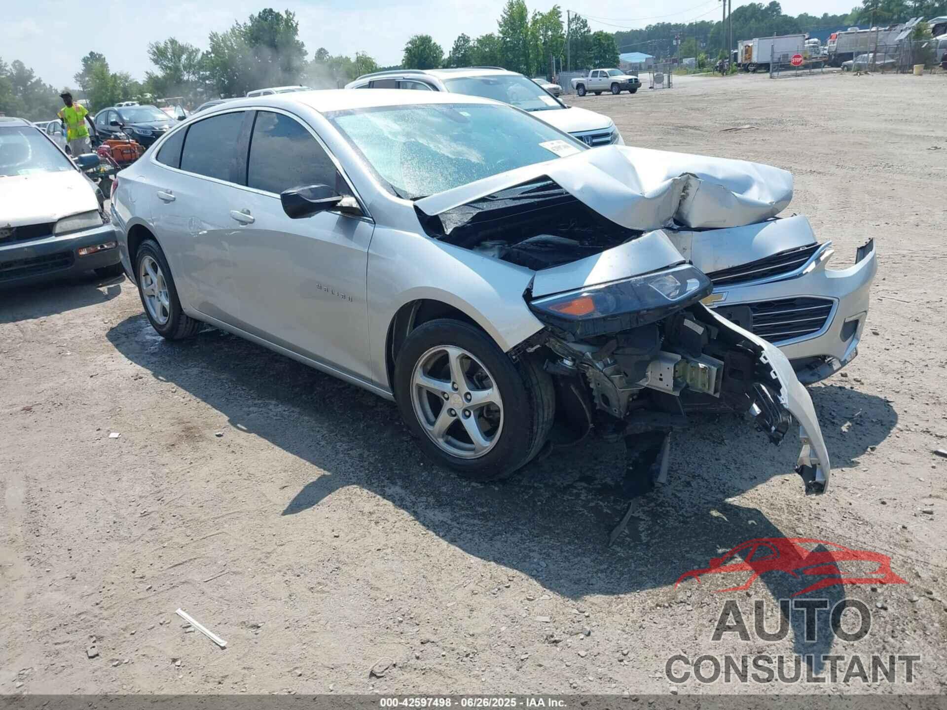 CHEVROLET MALIBU 2017 - 1G1ZB5ST8HF281813