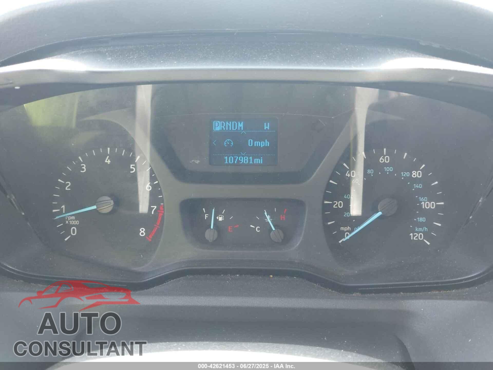FORD TRANSIT-350 CAB 2019 - 1FDBF8ZMXKKA68224