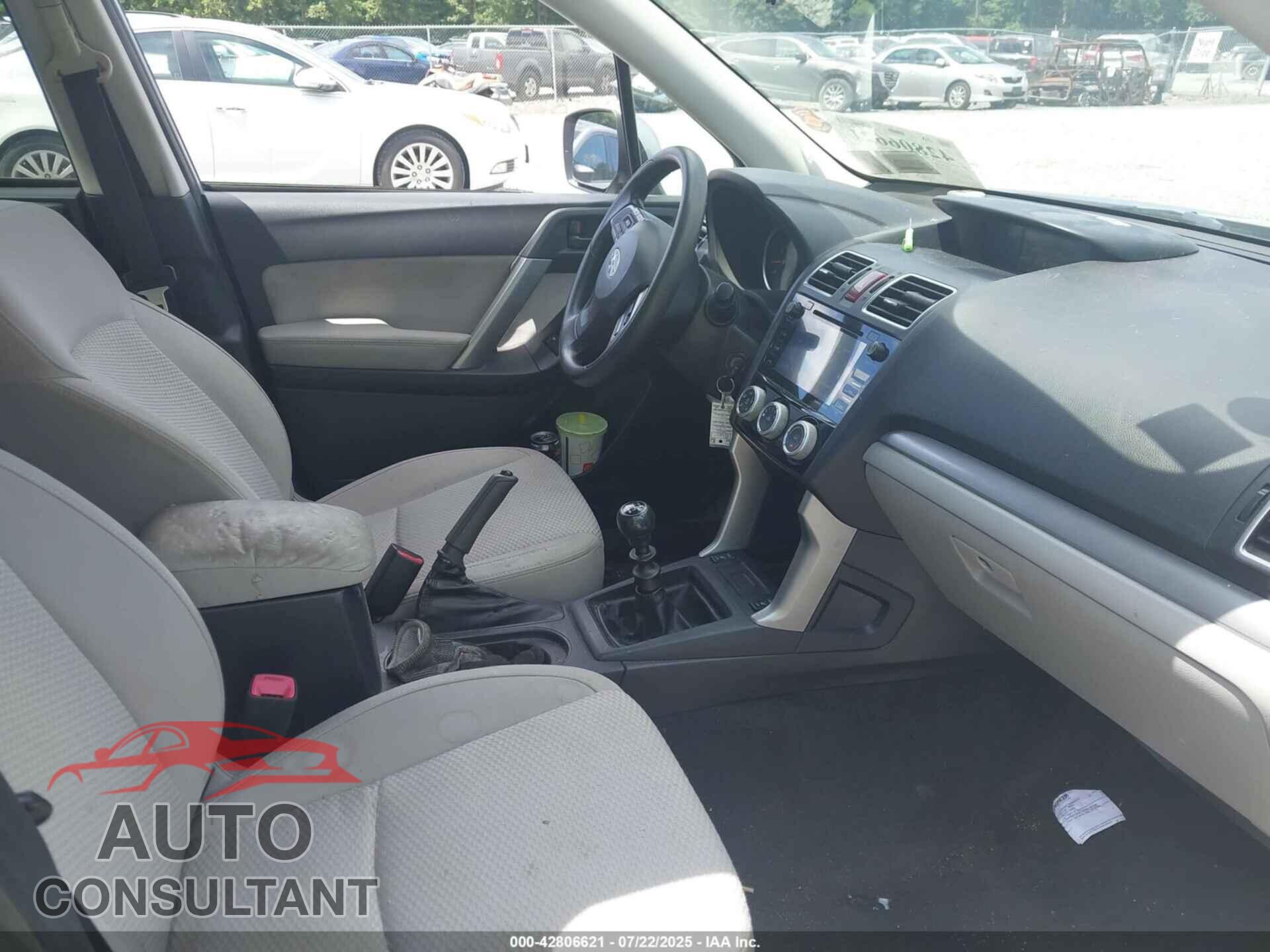 SUBARU FORESTER 2016 - JF2SJADC4GG534640