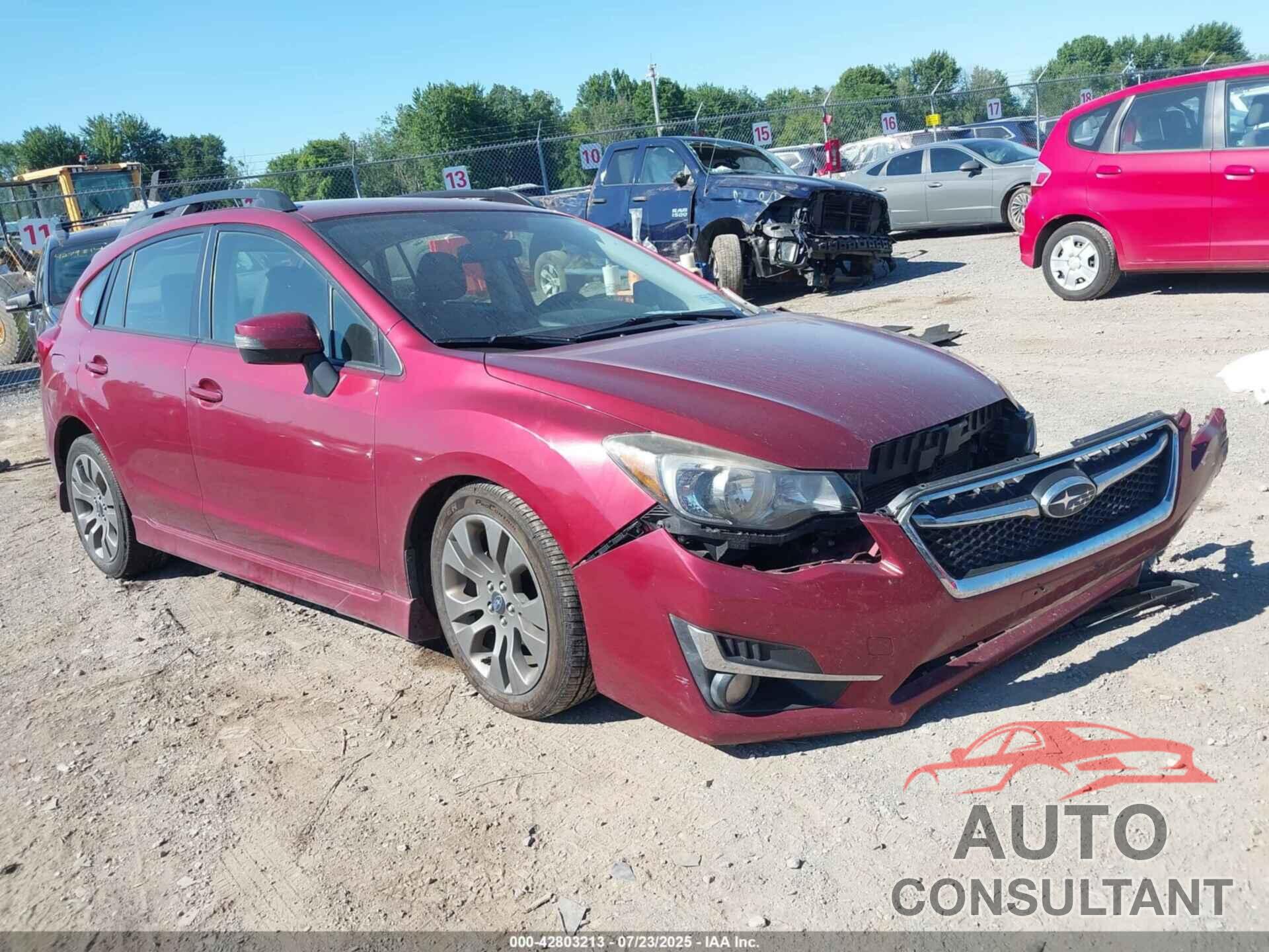 SUBARU IMPREZA 2015 - JF1GPAW65F8296158