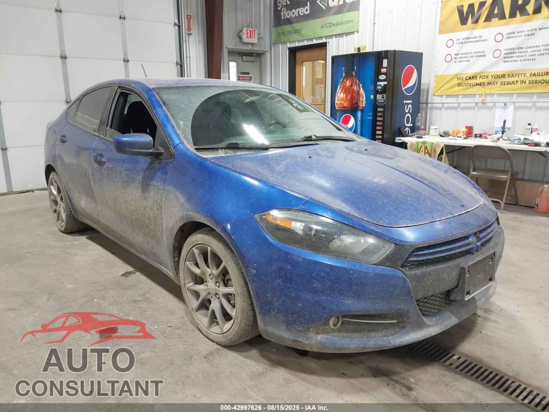 DODGE DART 2013 - 1C3CDFBH9DD150537