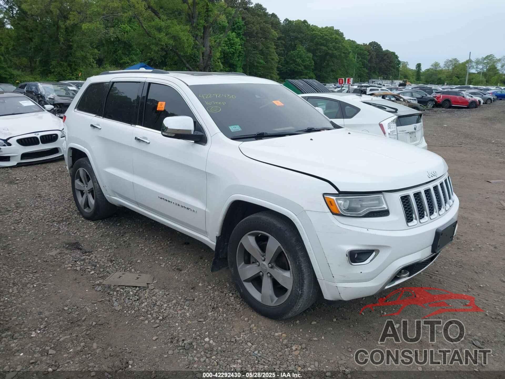 JEEP GRAND CHEROKEE 2016 - 1C4RJFCG8GC364594