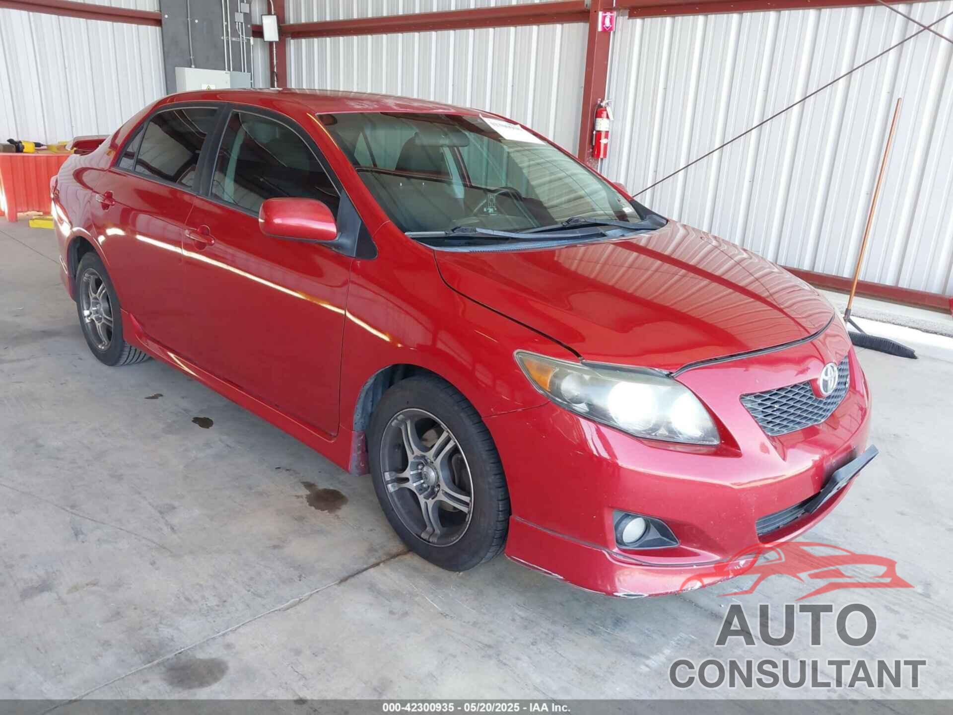 TOYOTA COROLLA 2010 - 2T1BU4EE5AC443860