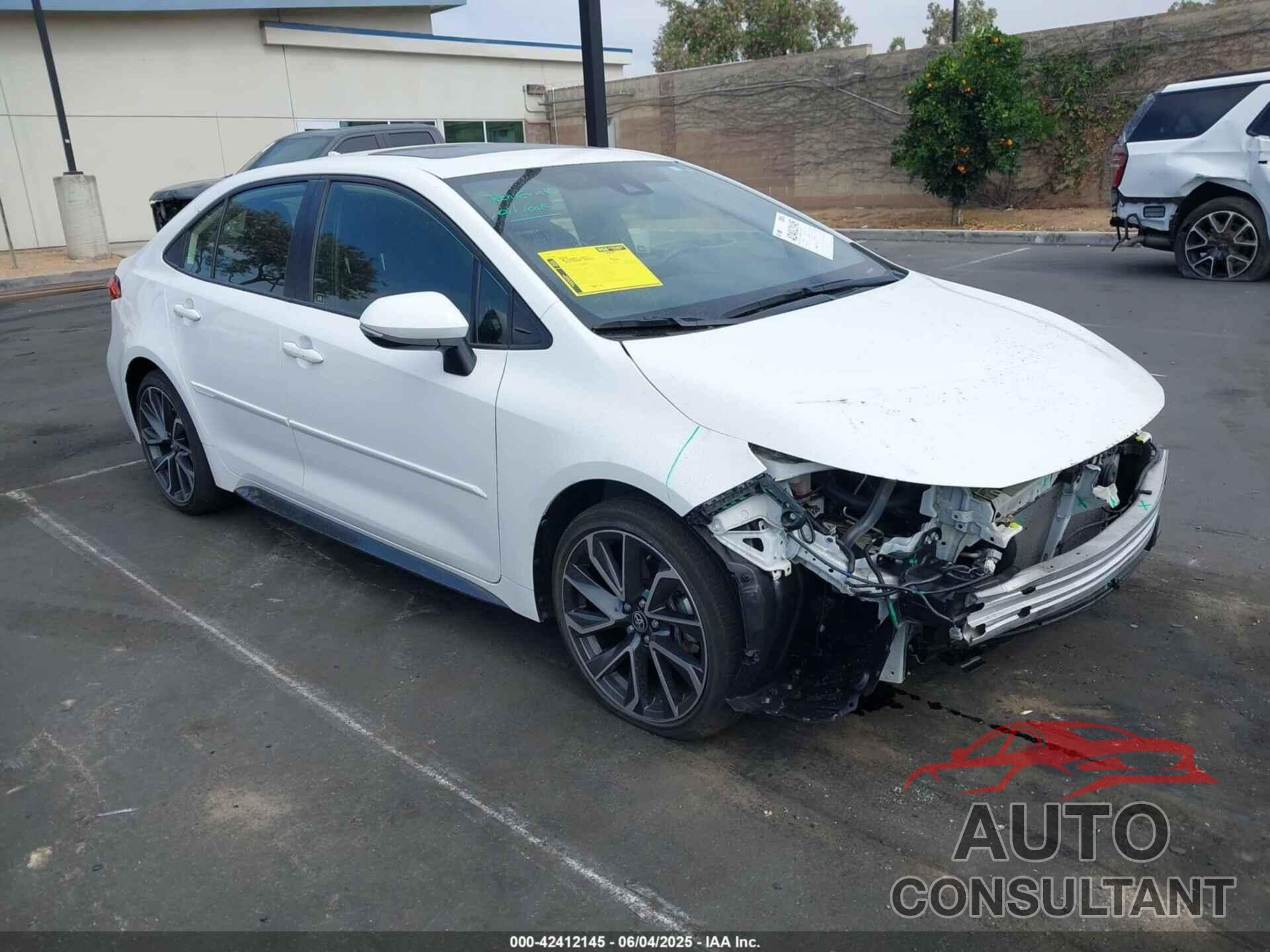 TOYOTA COROLLA 2021 - JTDP4MCE2MJ063621