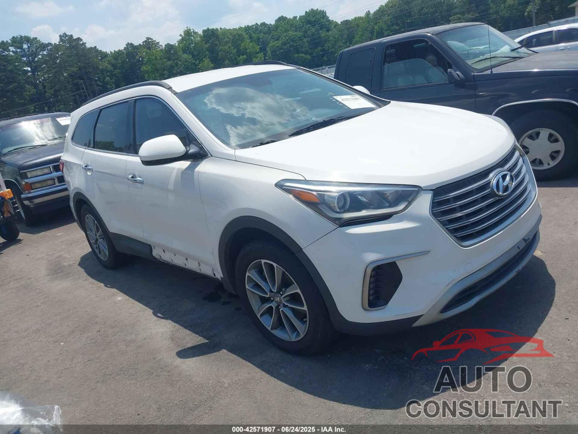 HYUNDAI SANTA FE 2017 - KM8SM4HFXHU175739